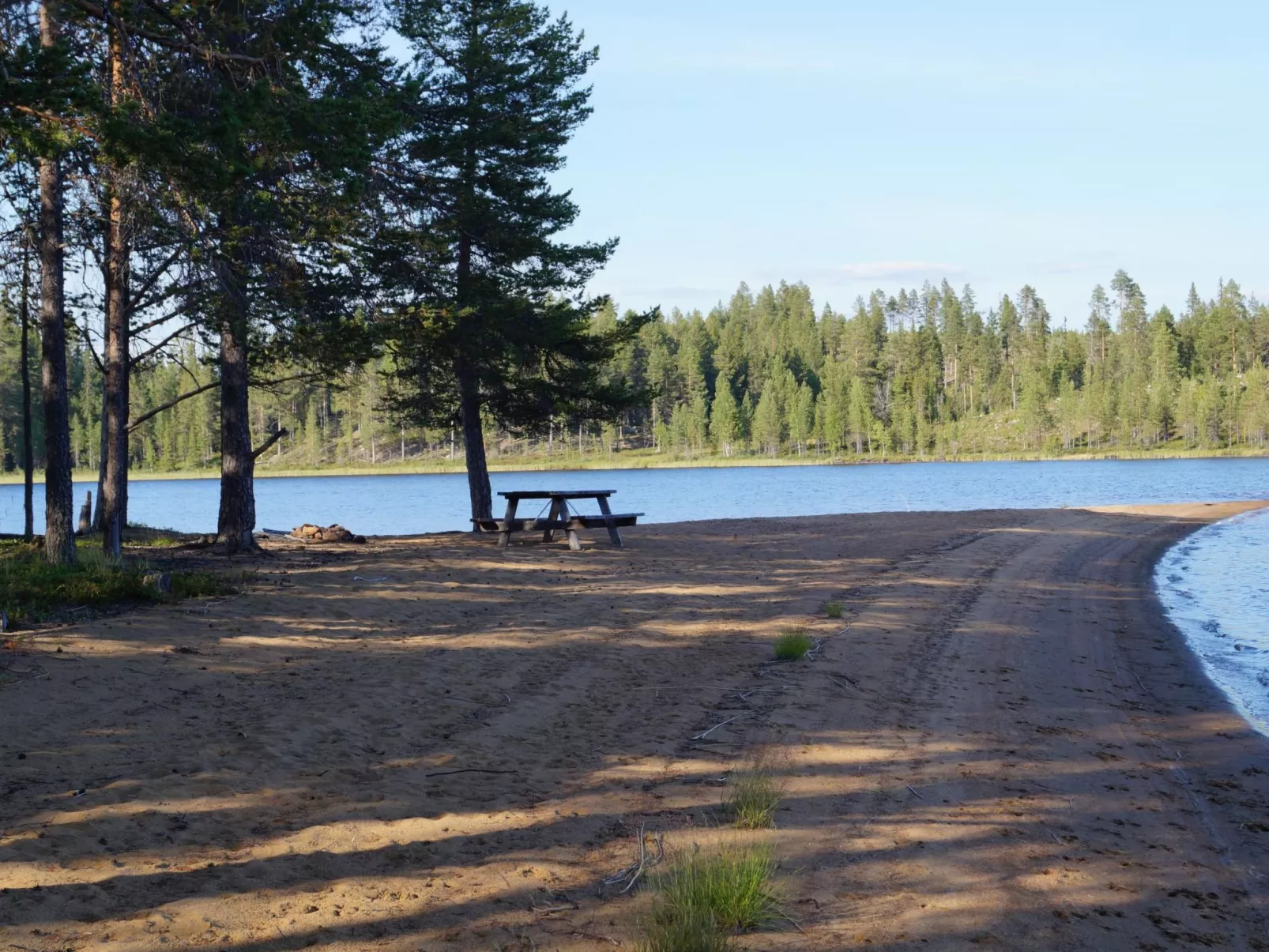 Kleines Ferienhaus in Arvidsjaur mit Sauna-Outside