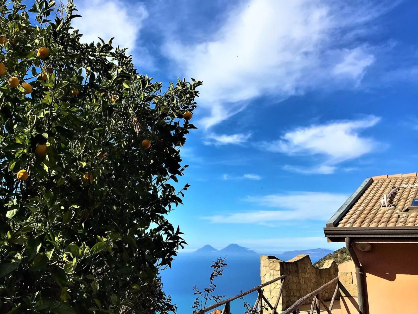 Orange Wohnung-Dehors