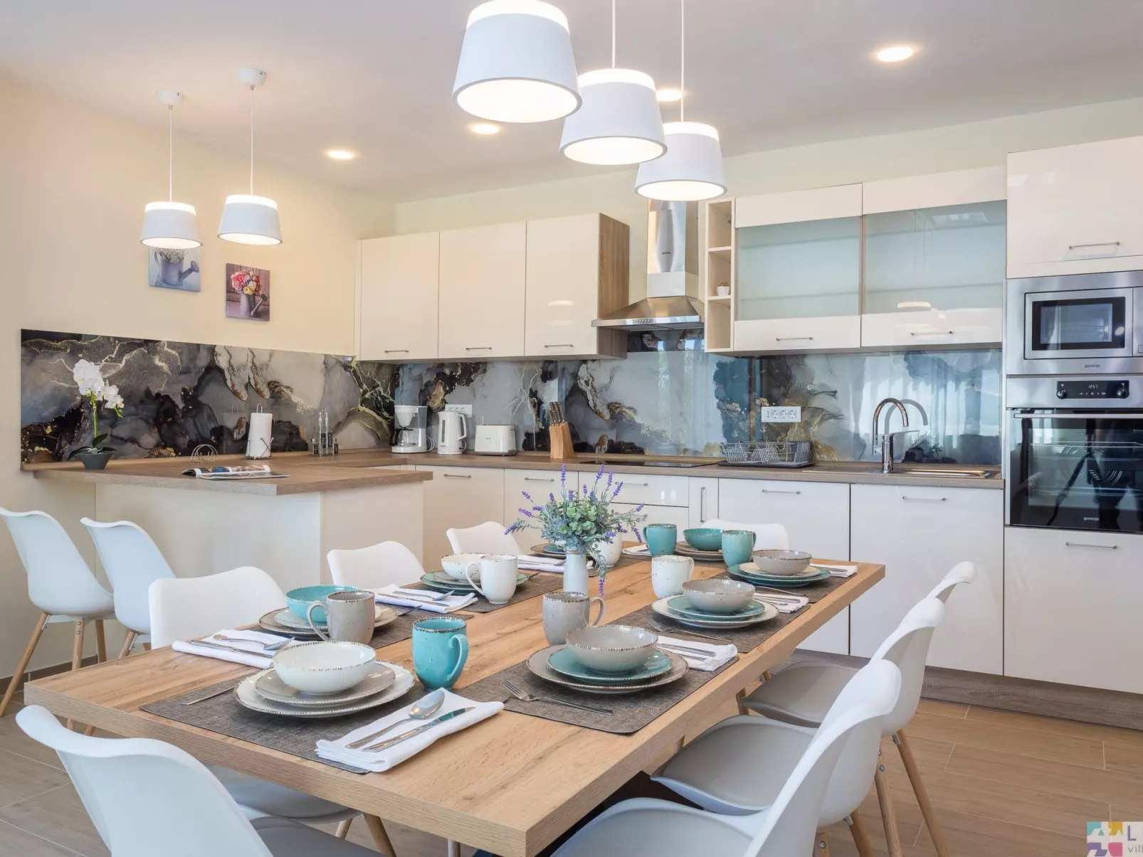 Villa Lavendel-Drinnen