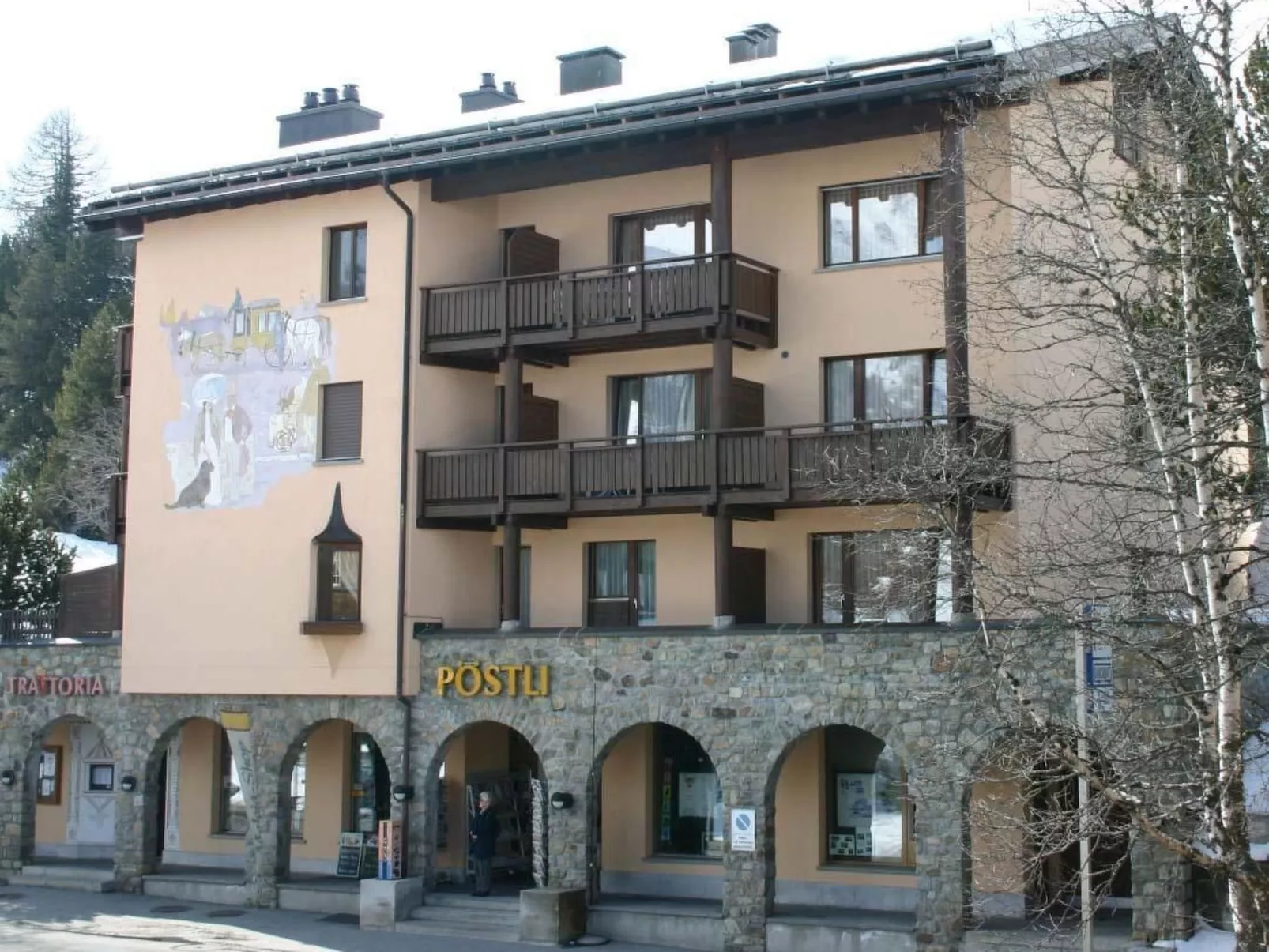 Apparthotel Pöstli Nr. 306-Draußen