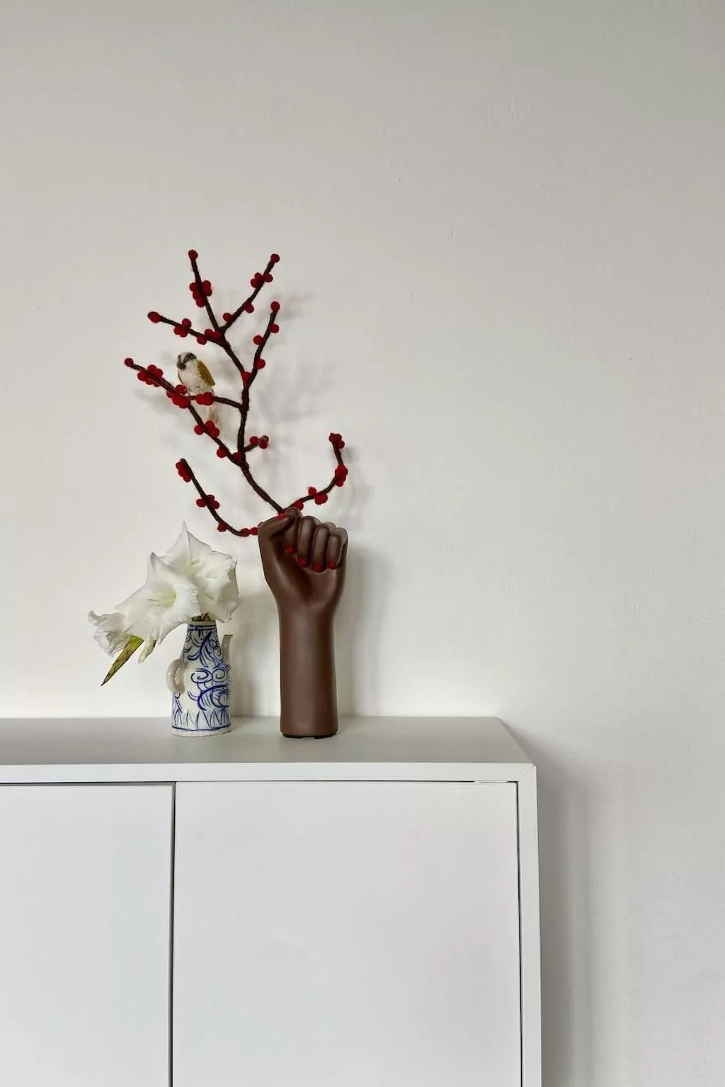 The Green Hut-Dedans