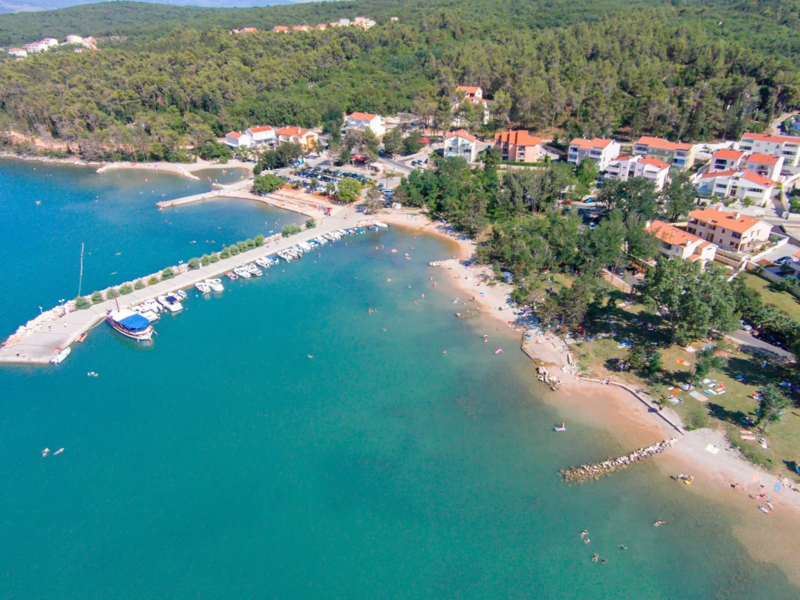 Wohnung Vodopija - Draußen