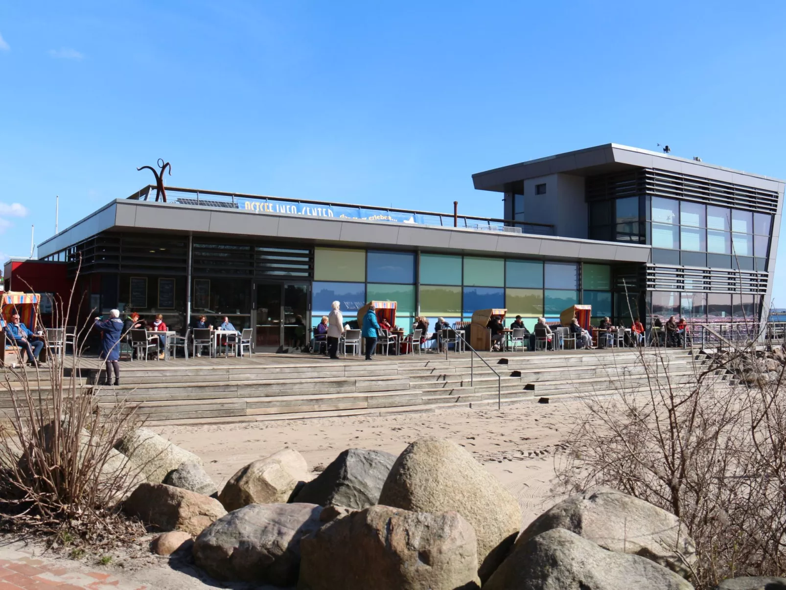 Urlaub in der Ferienwohnung Sonnengruss am Strand-Dehors