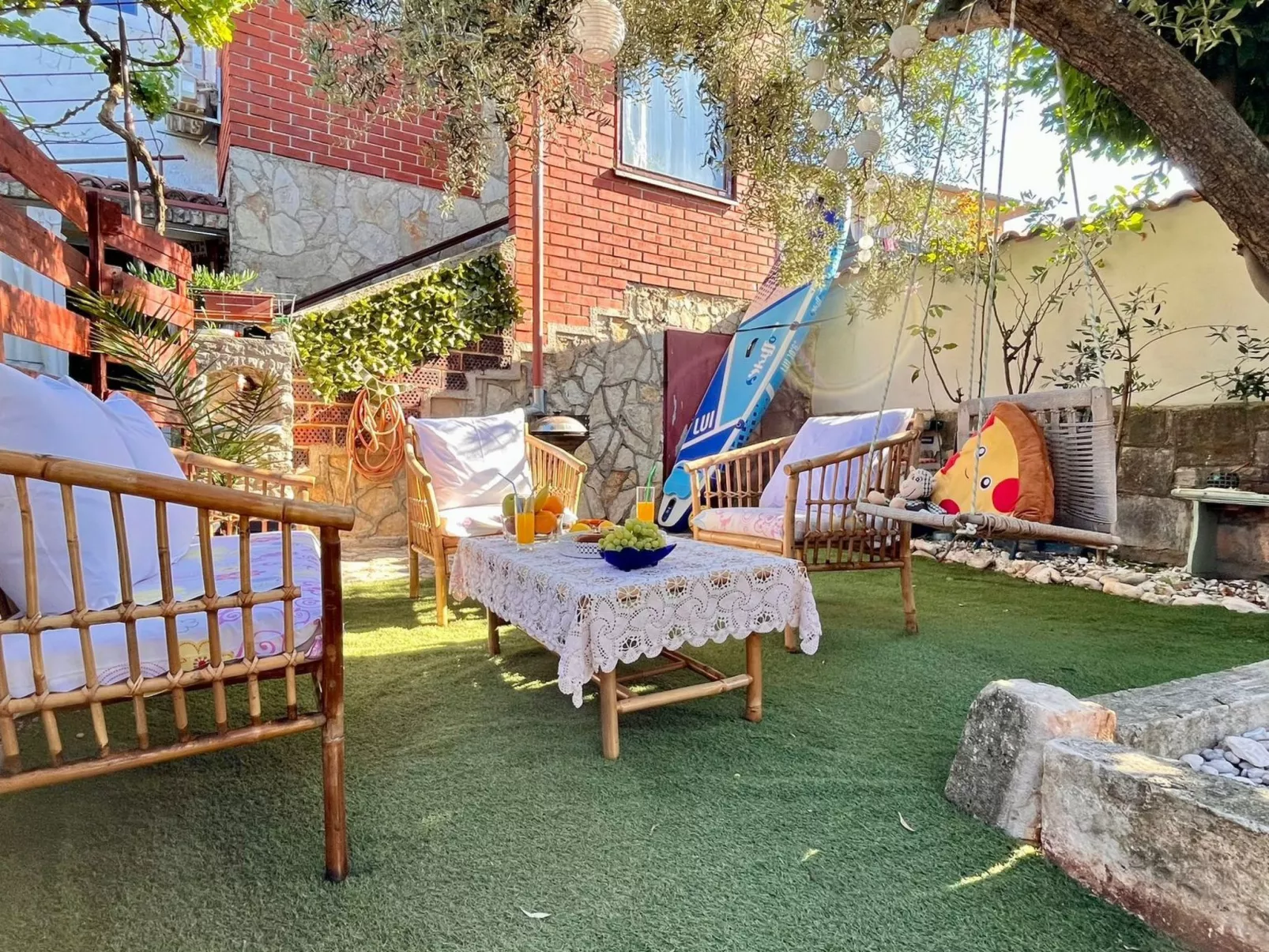 In Pula mit großem Dachbalkon.-Outside