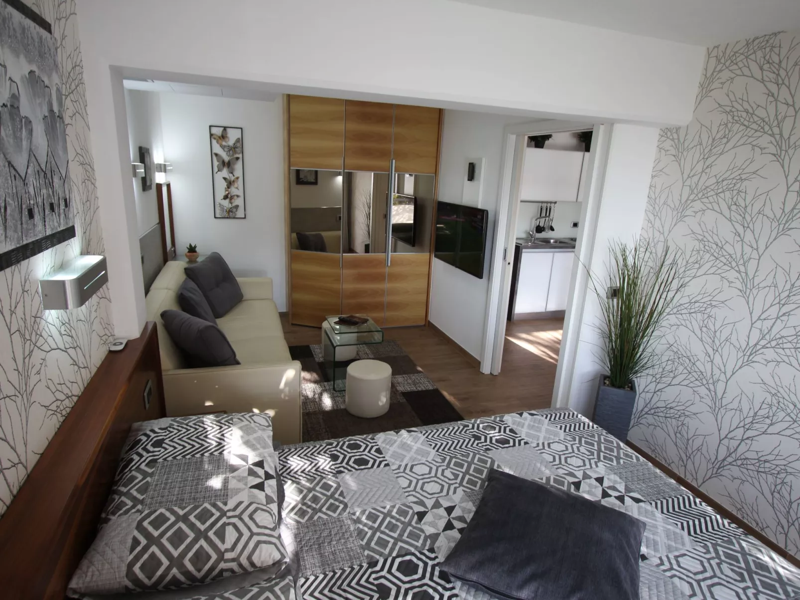 Apartment Superior für 2 Personen-Drinnen