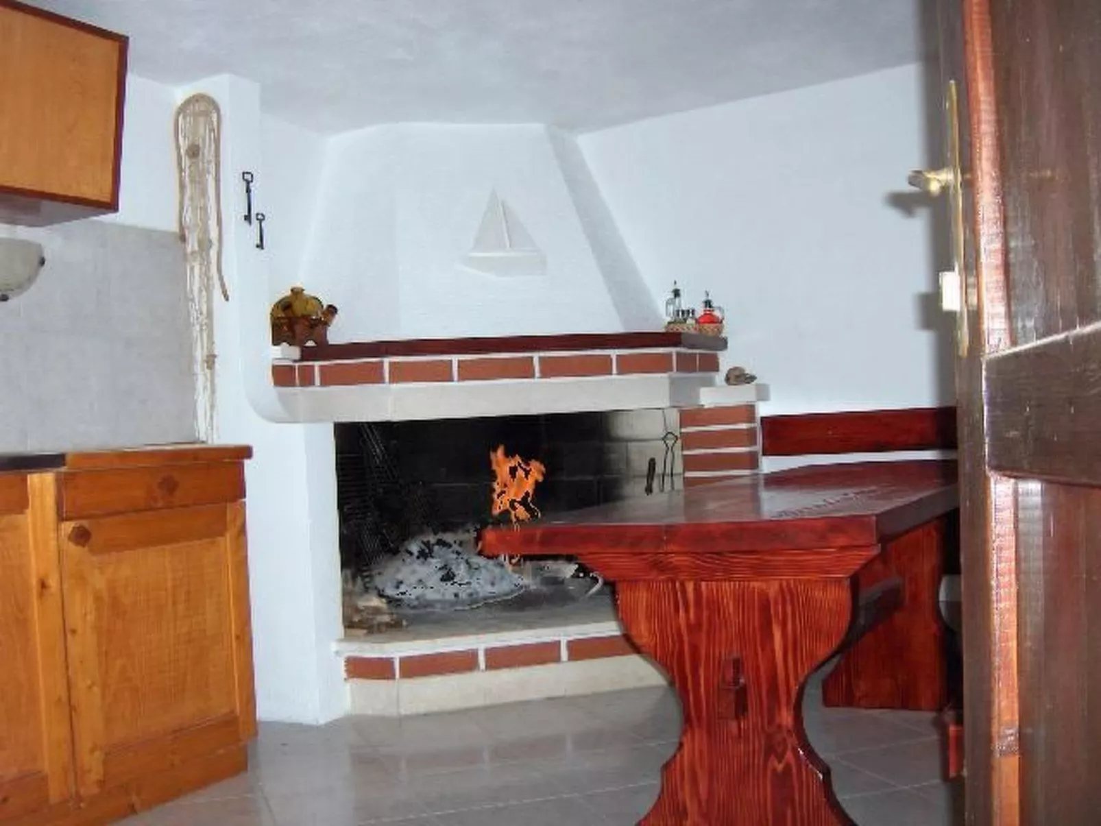 Wohnung im Hochparterre-Drinnen