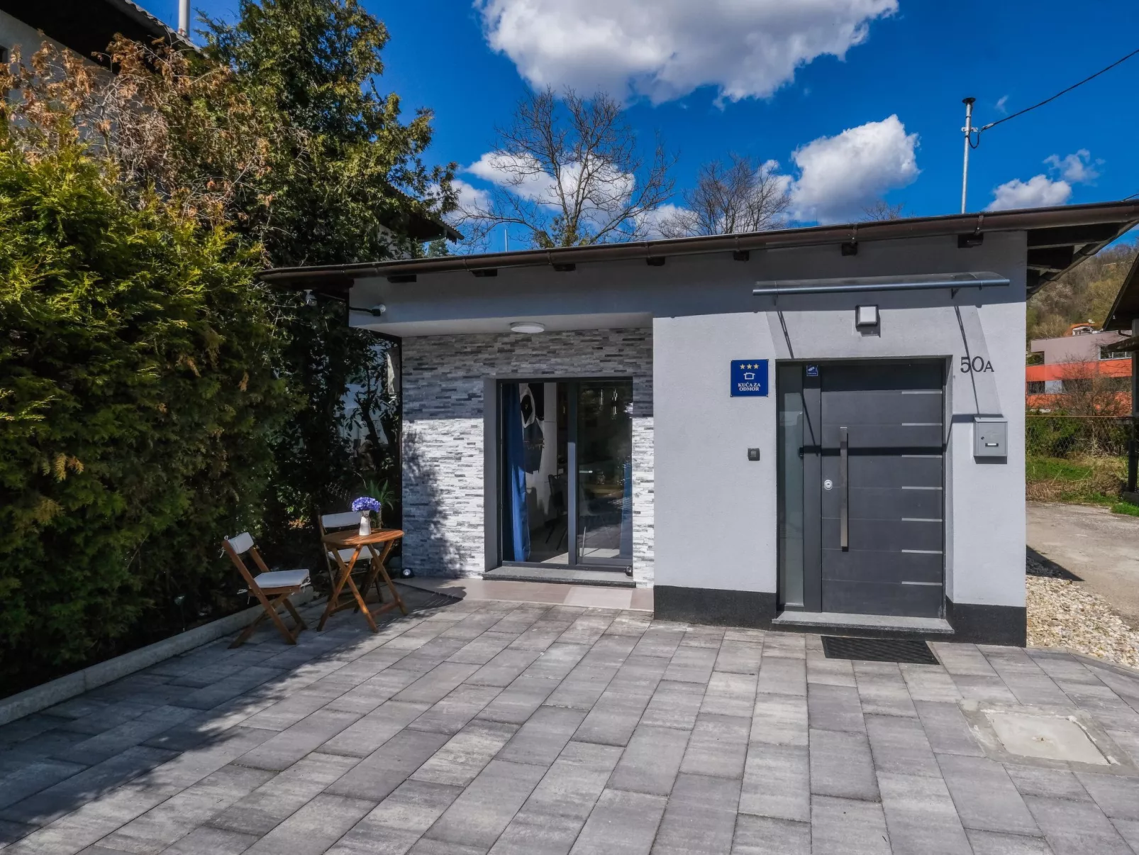 "Vila Kaja" mit Waschmaschine und Geschirrspüler-Dehors