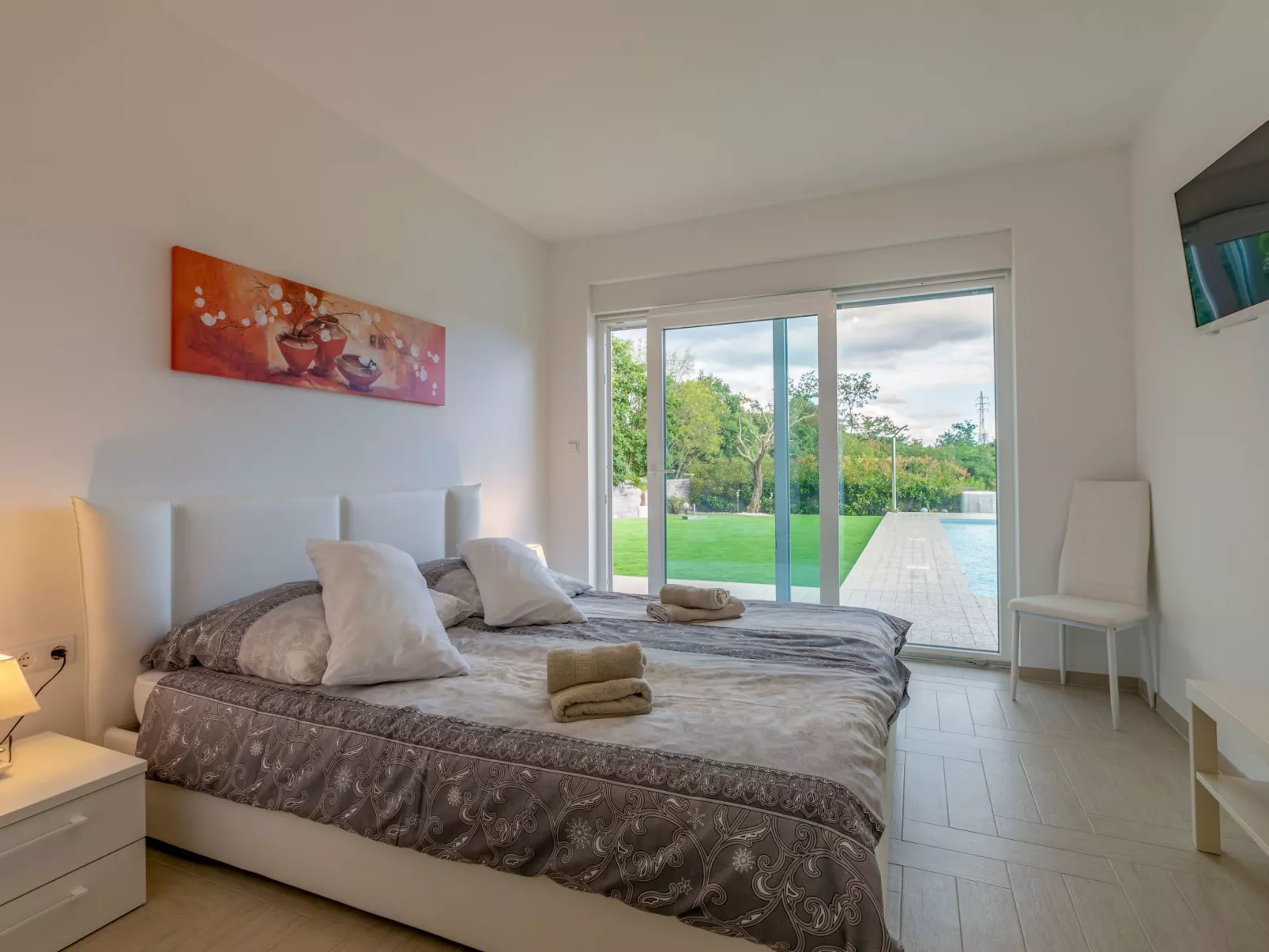 Mit Privatpool für 6 Personen-Inside