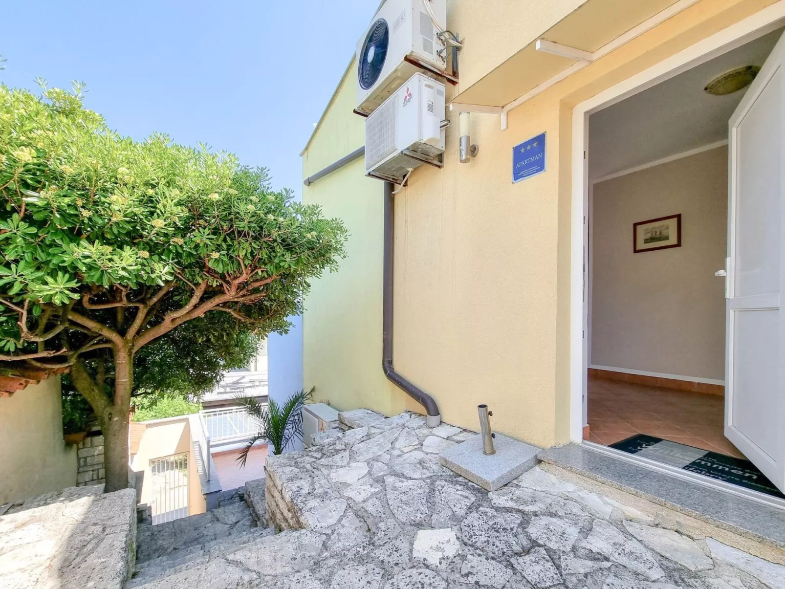 Apartment mit Meerblick für 4 Personen-Dehors