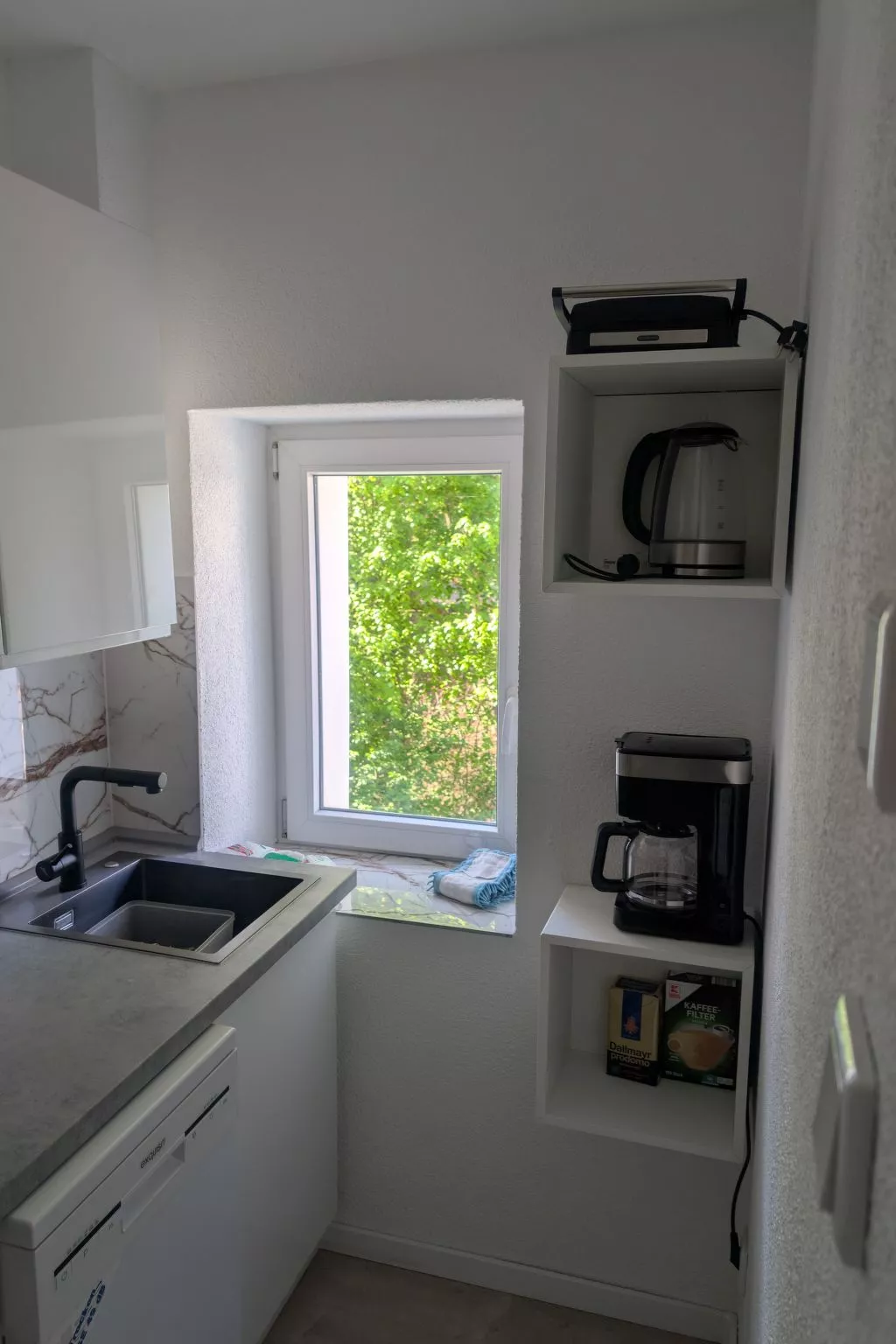 Kleine Stadtwohnung-Drinnen