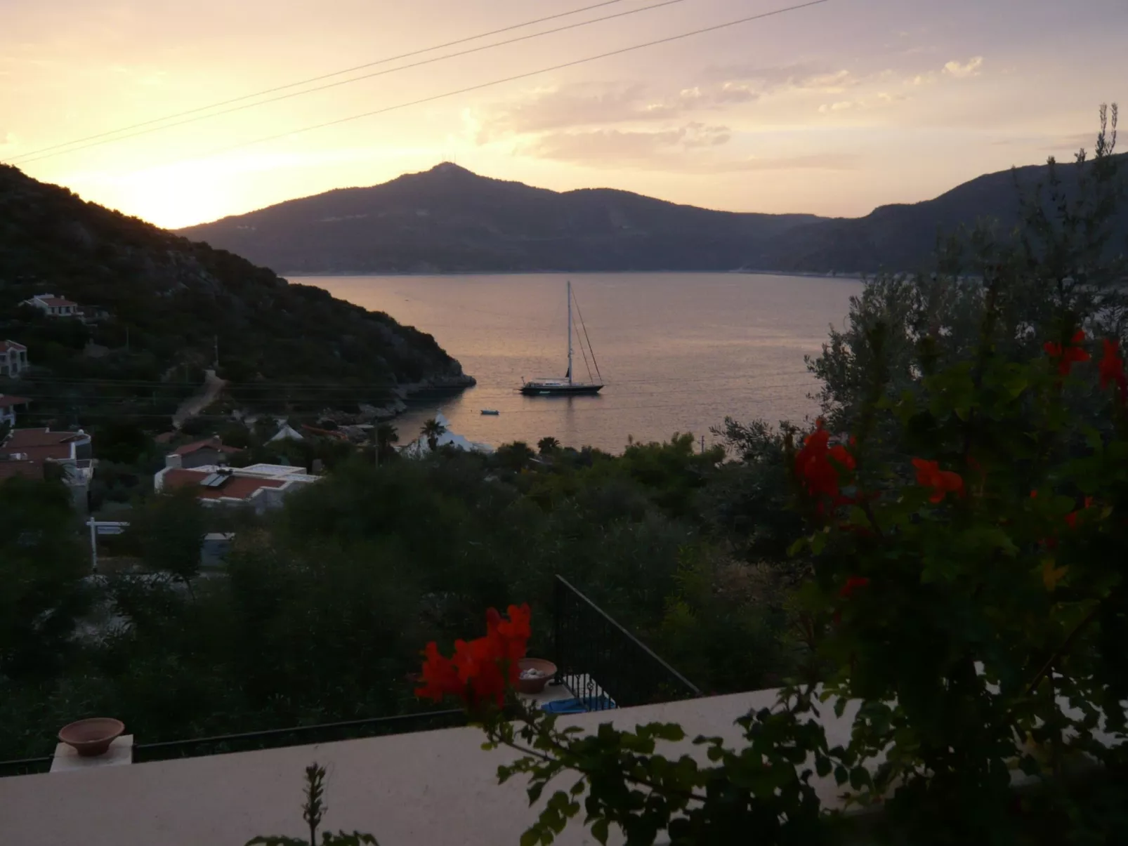Ferienvilla Amare mit privatem Pool und Meerblick-Draußen