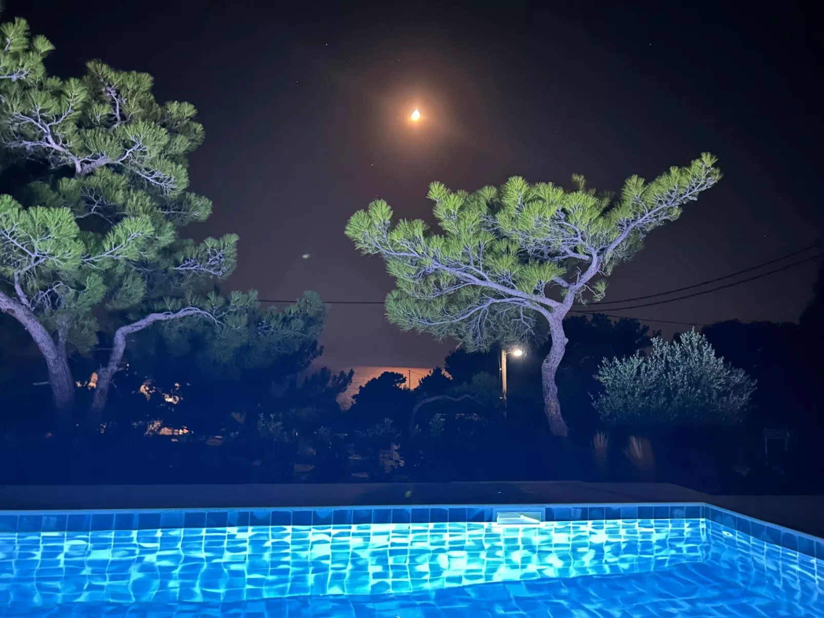 Villa Maria mit privatem Pool und Meerblick-Outside