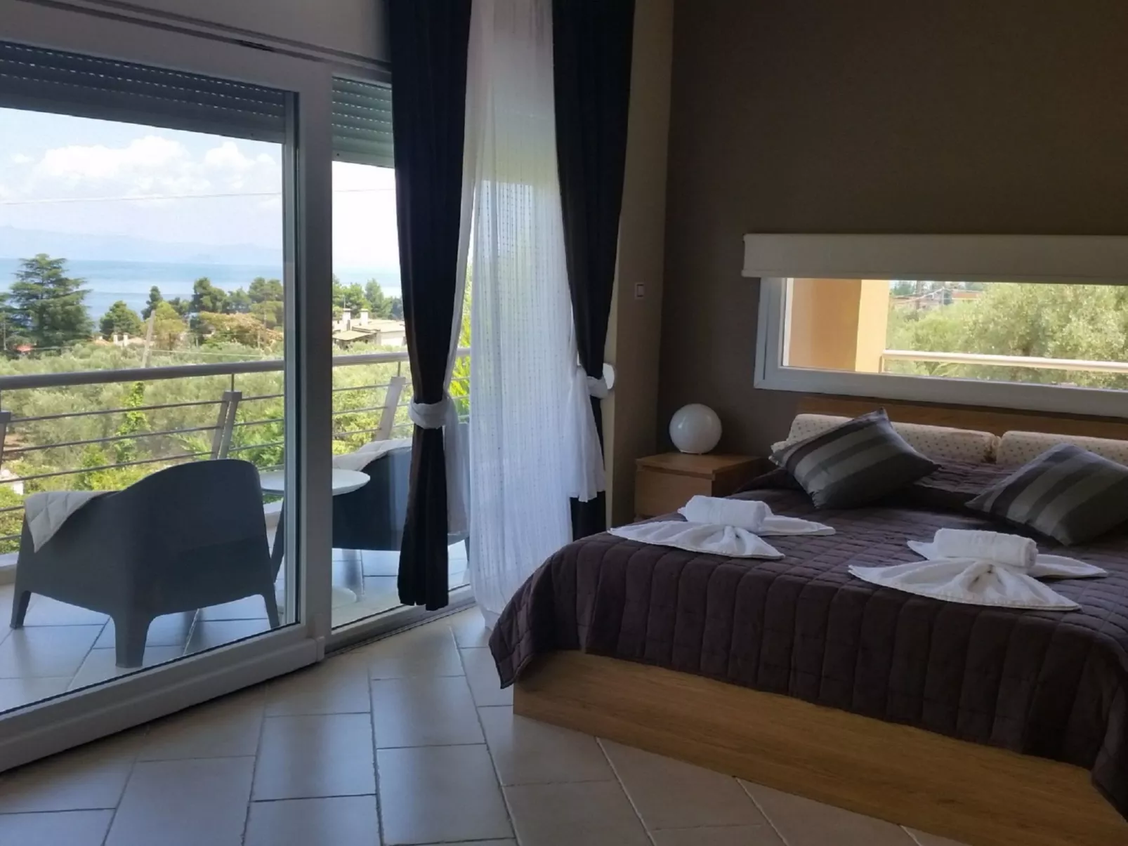 Ferienvilla "Anna Maria" mit Blick auf das Wasser-Drinnen