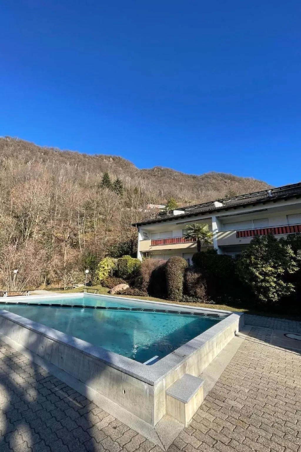 3.5 Zi - Ferienwohnung Miralago Morcote-Outside