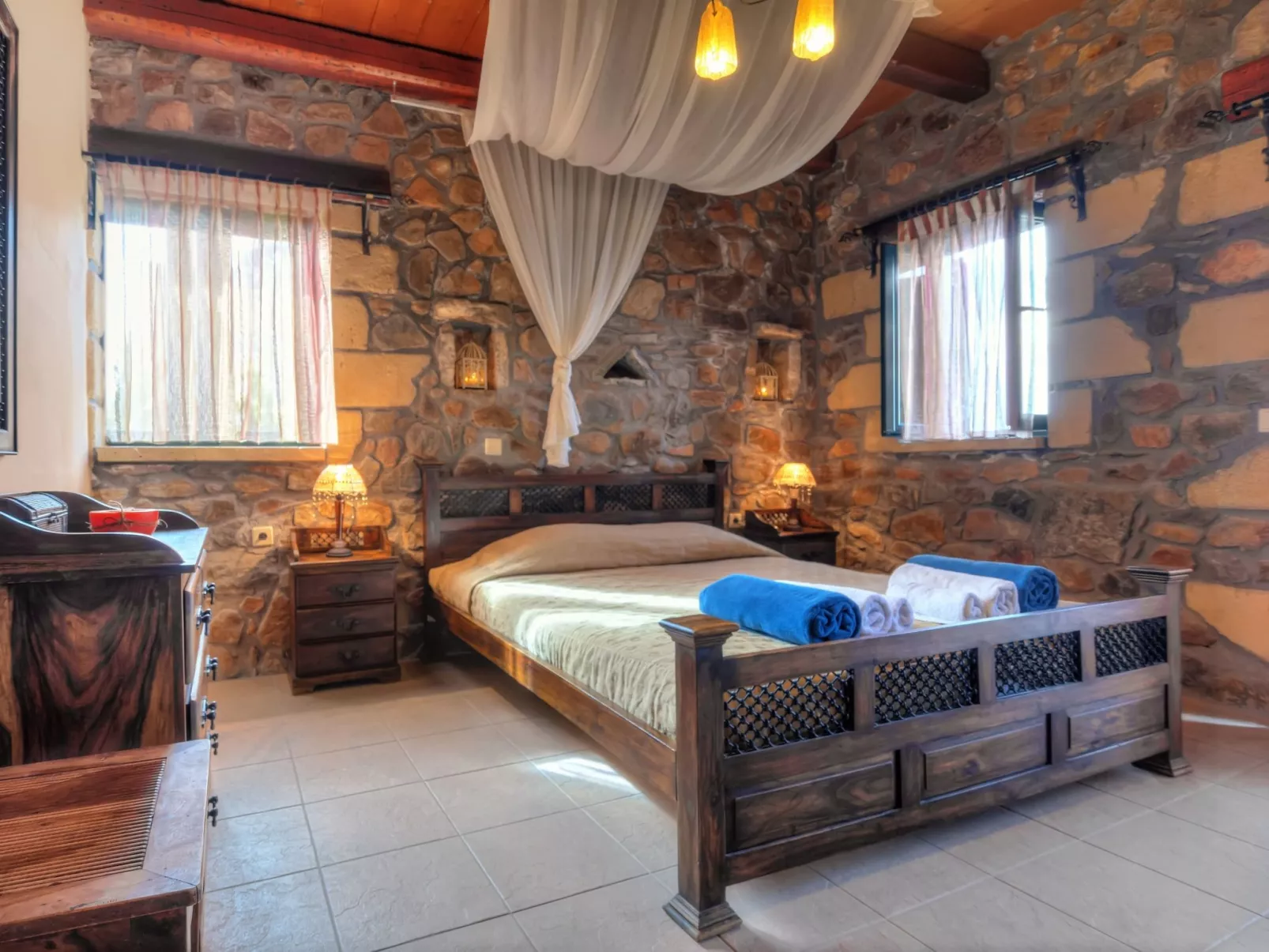 Atemberaubende Aussicht in der Villa bei Elafonissi-Inside