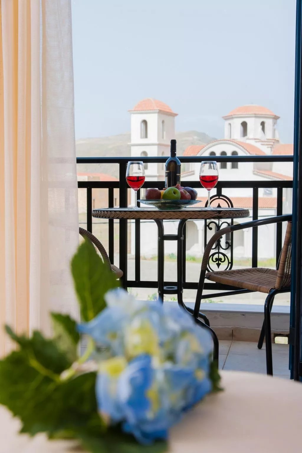 Schönes Haus in Panormos mit kleinem Garten-Dehors