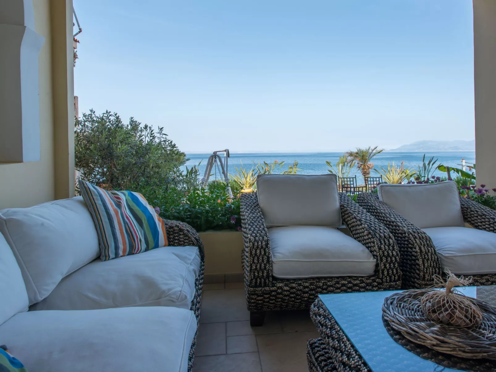 Für 6 Personen direkt am Strand-Dedans