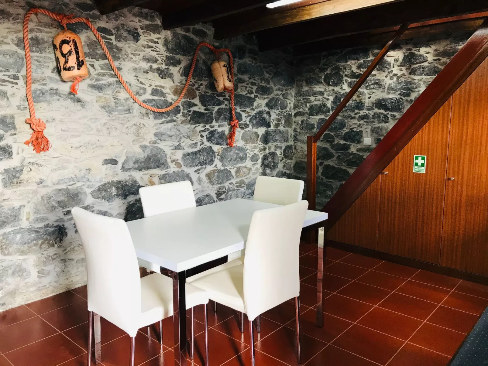 Casa Lugar da Ribeira mit Dachterrasse-Dedans