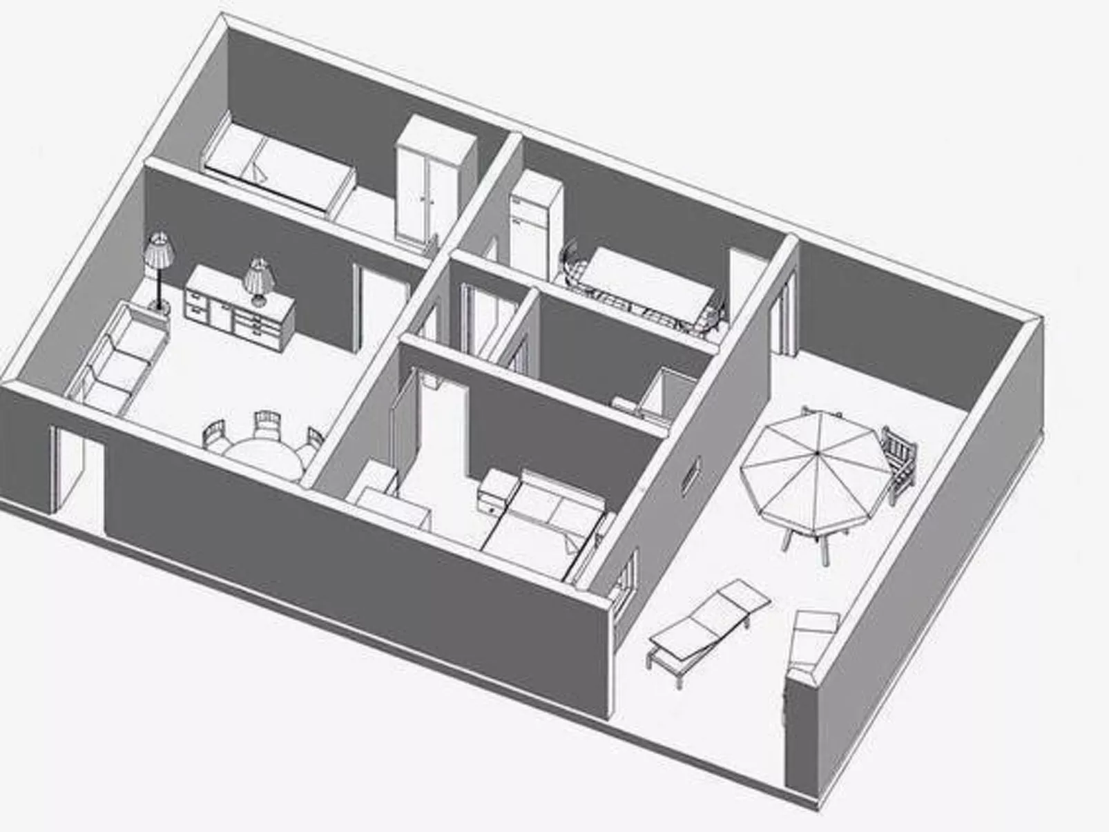 Torre Venza - Drei-Zimmer-Wohnung Il Baglietto-Drinnen