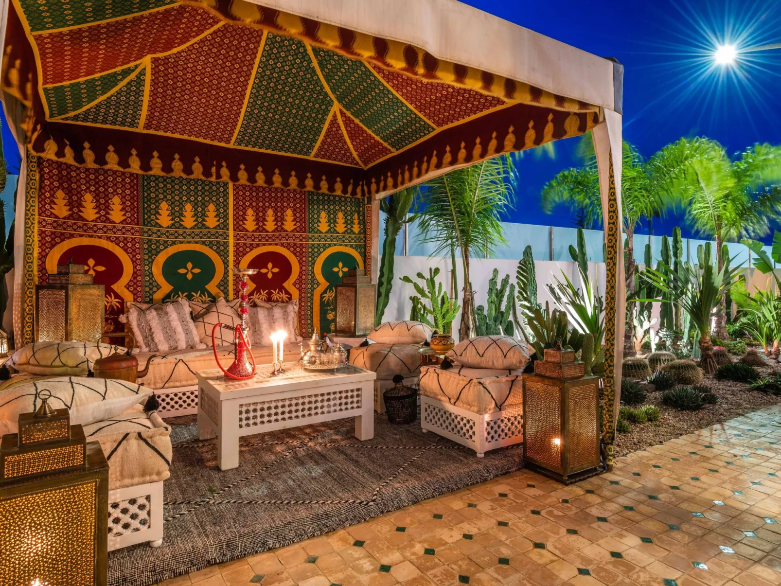 Villa "Riad Matias Galé"-Inside