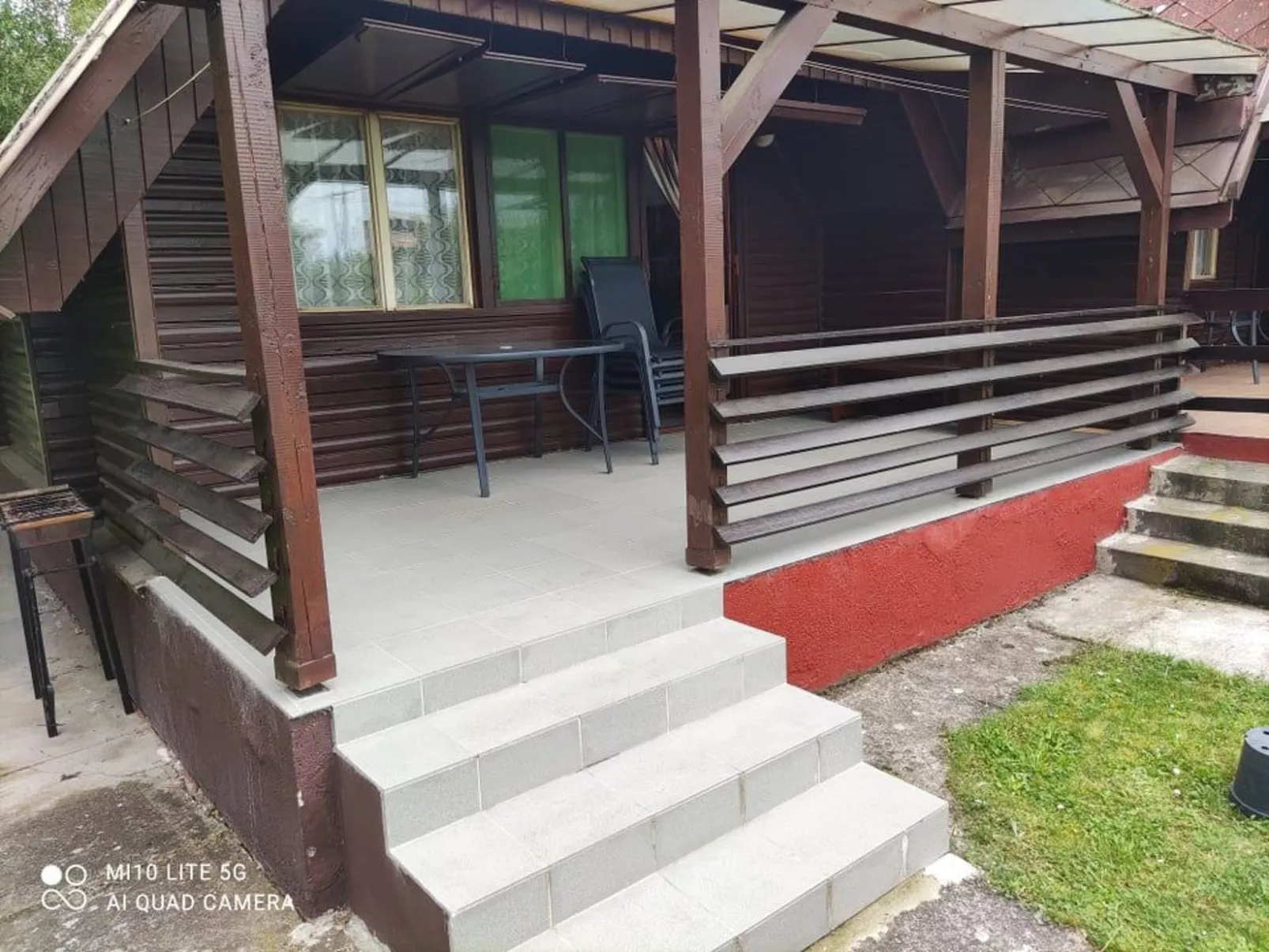 Appartement mit Terrasse-Draußen