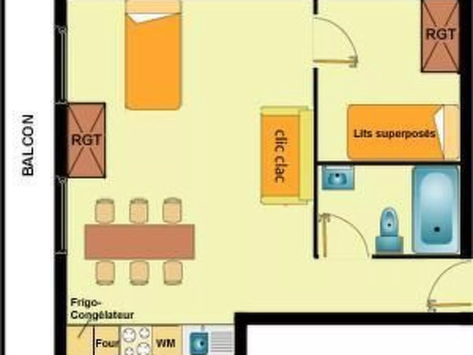 "Le Clos de Cluny"-Dedans