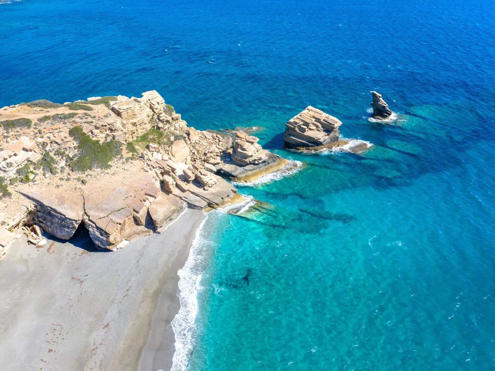 Am Strand "Anatolika cottage"-Dehors