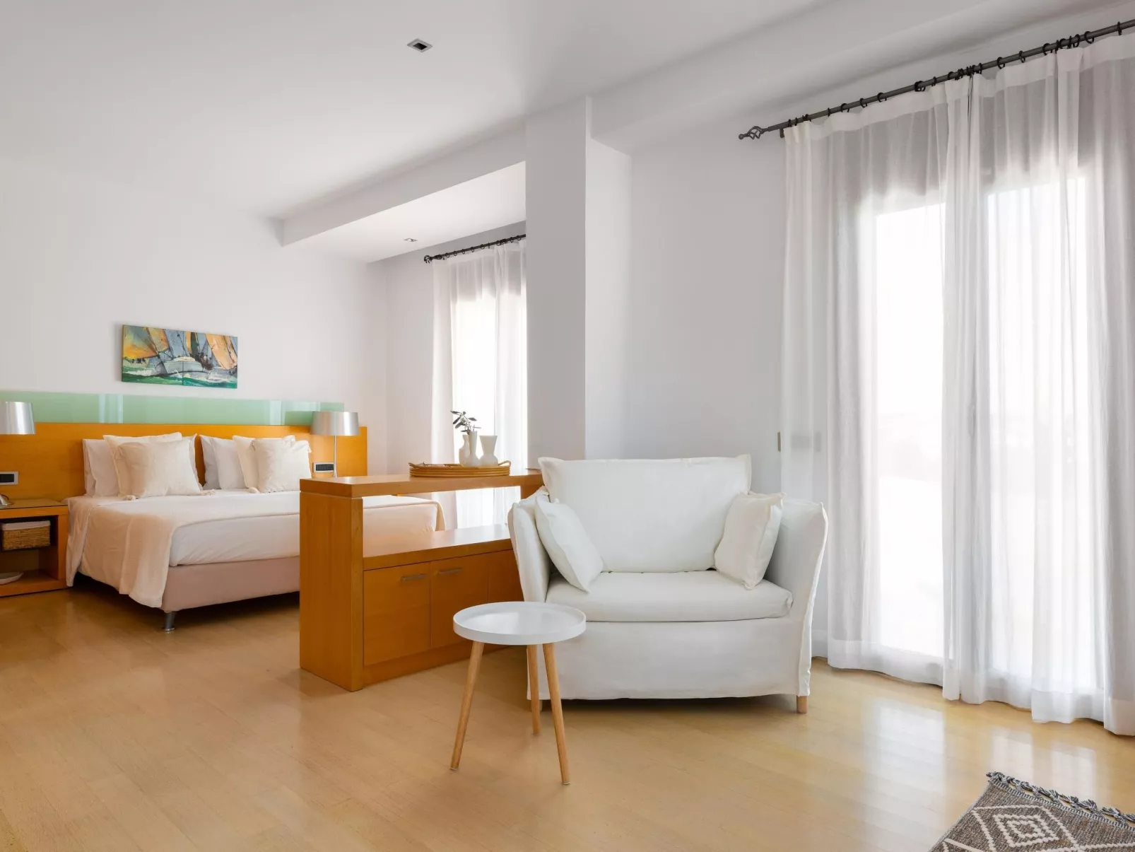 Schöne weiße Ferienvilla Liebe-Dedans