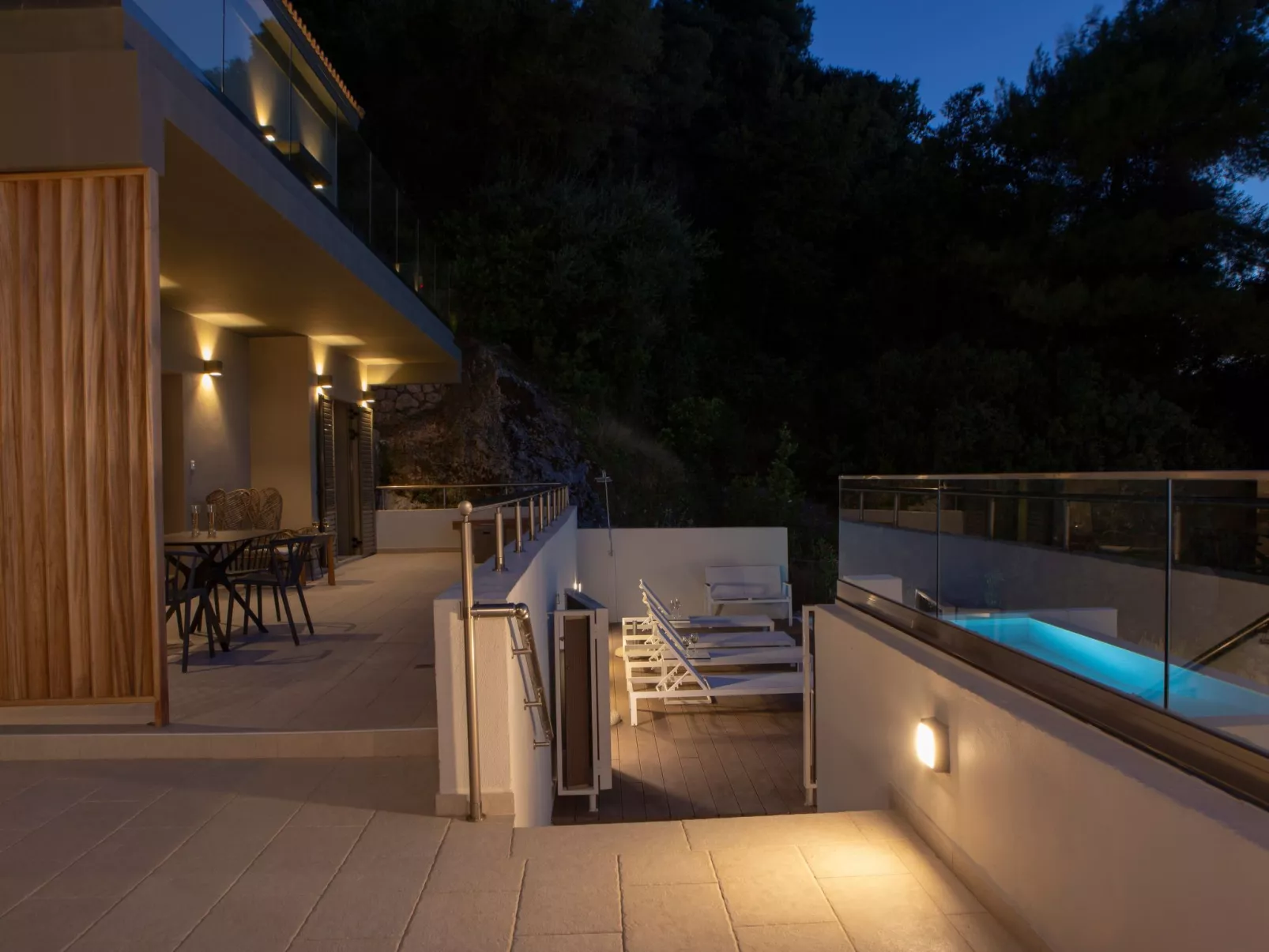 Villa mit eigenem Garten und in der Nähe von Agios Nikitas-Outside