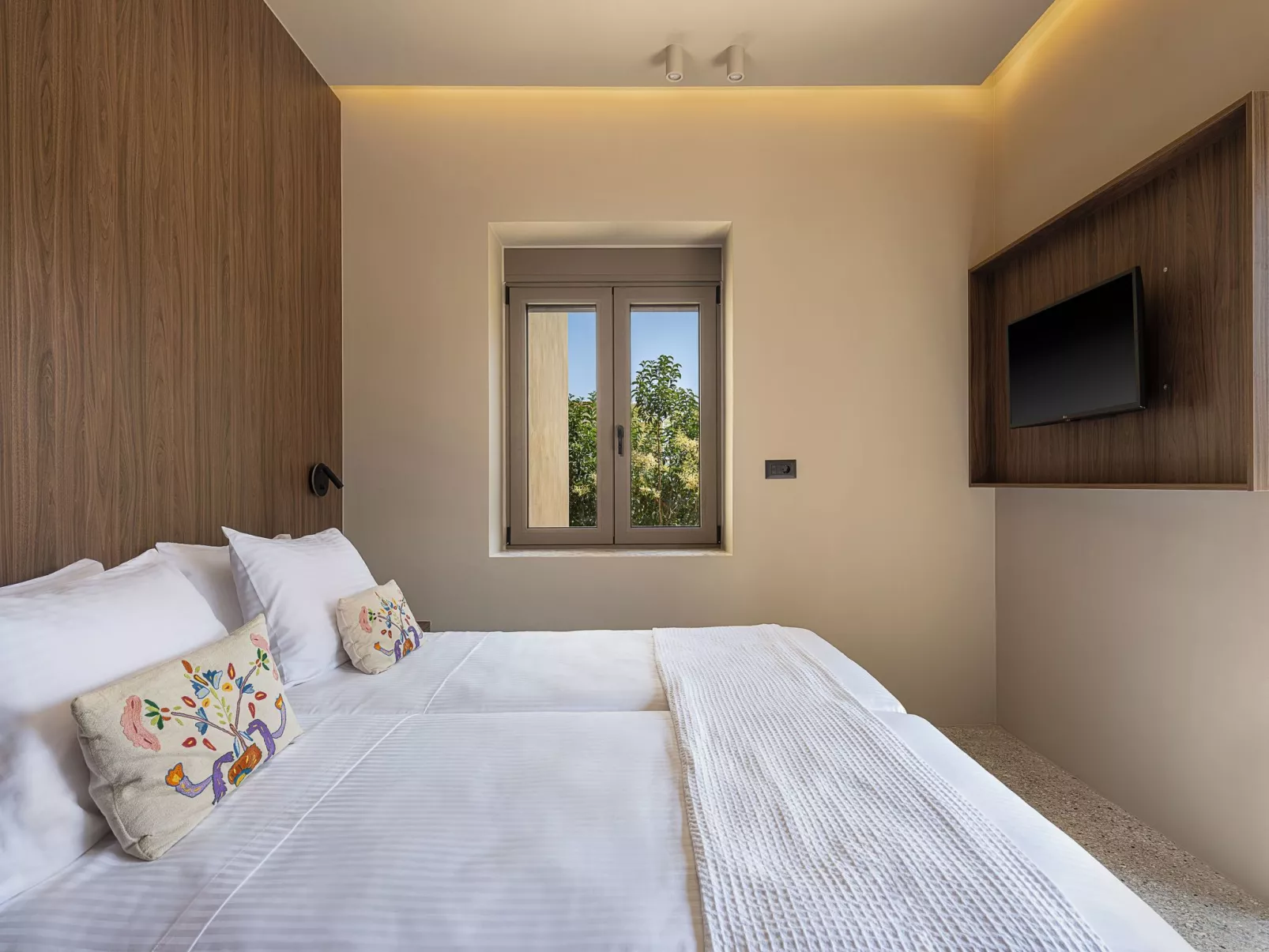 "Villa Portokalea", direkt am Meer-Drinnen