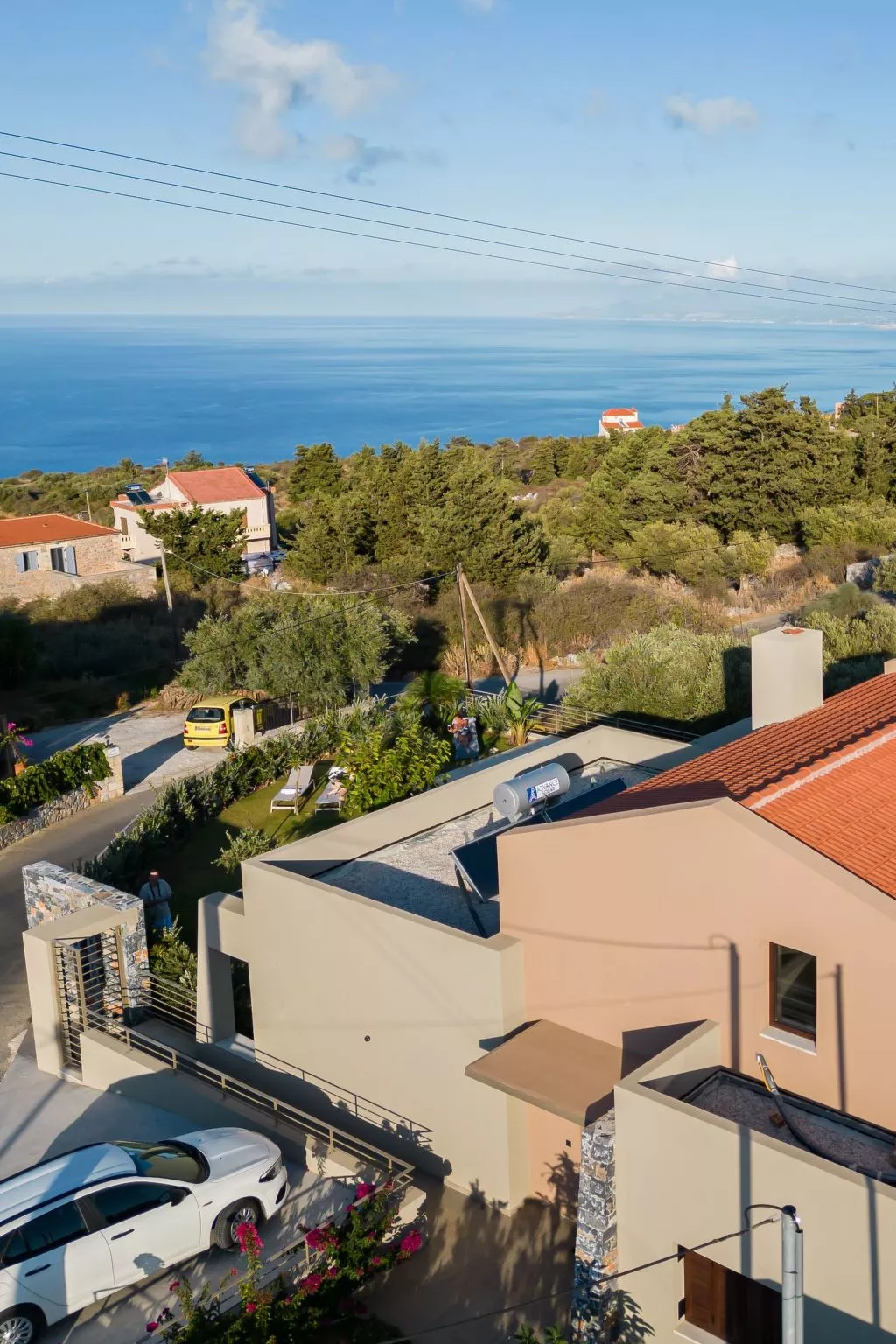 Villa Fos - Privater Pool, Eleganz und Meerblick-Dehors