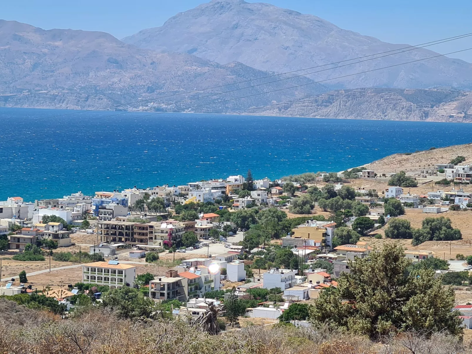 "Mimosa" direkt am Strand-Draußen