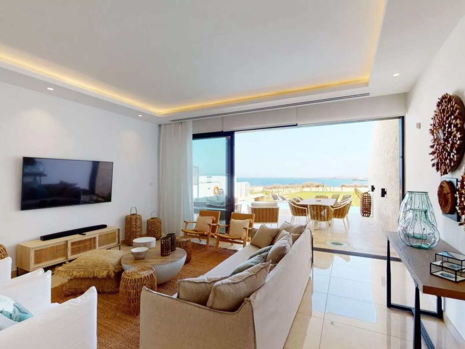 Periyiali Resort Front Line Villa Artemis-11-Dedans