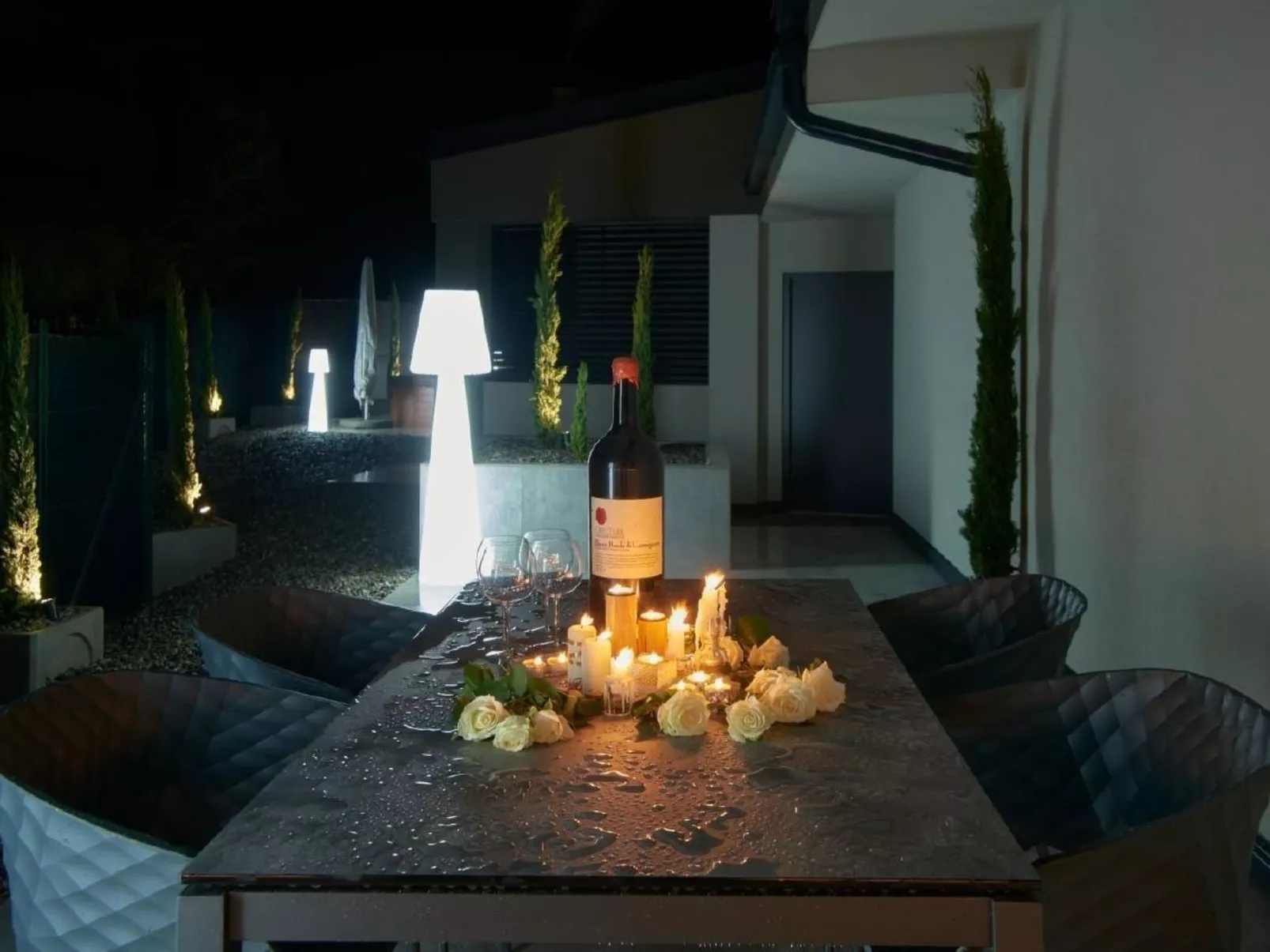 Fewo mit Wellness-Einrichtung-Outside