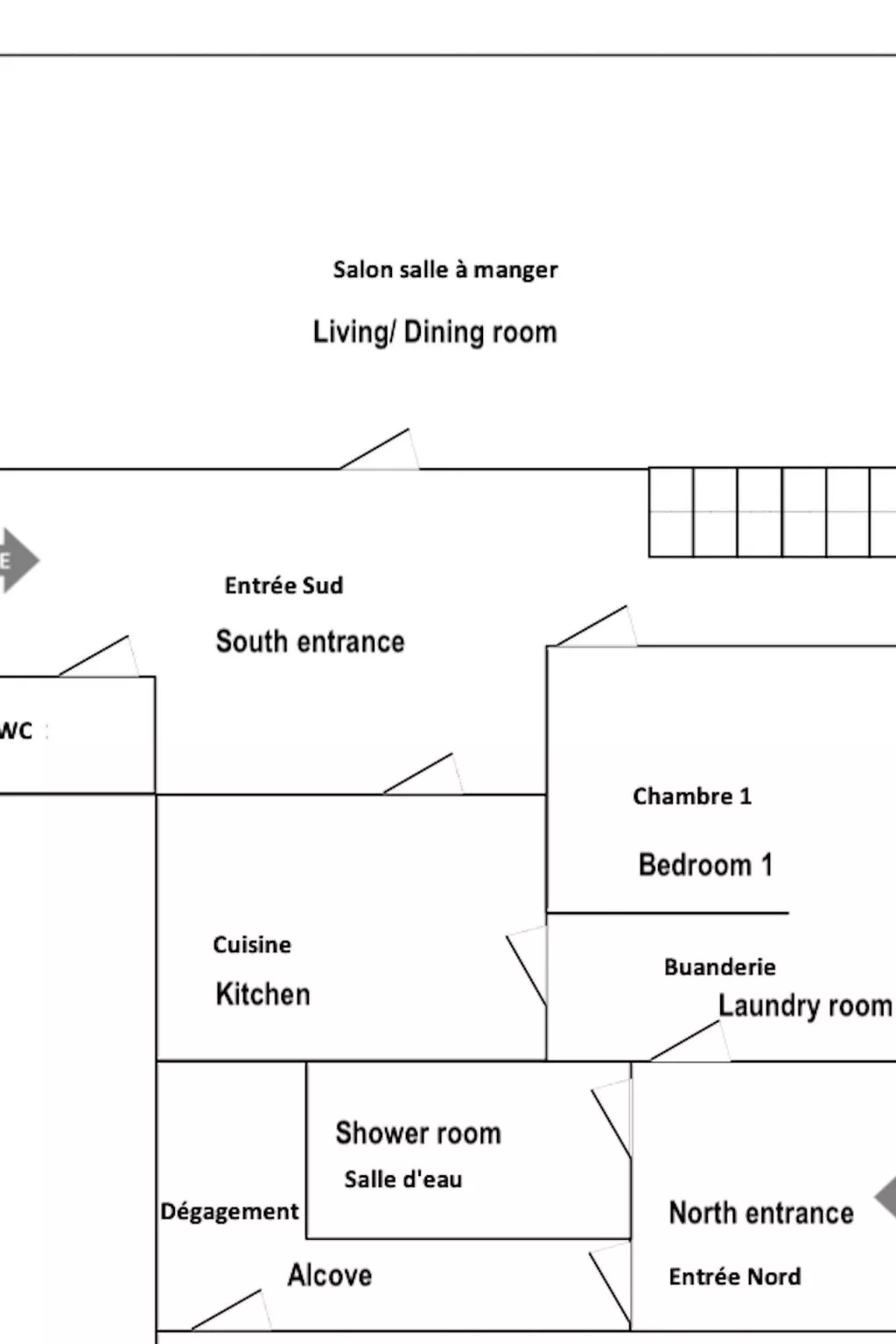 Wunderschönes Dorf am Meer-Drinnen