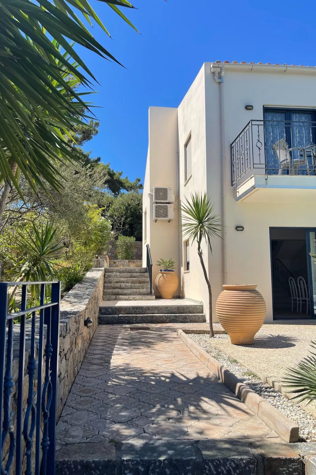 Nefeli Blue Villa in altem Olivenhain, Meerblick-Outside