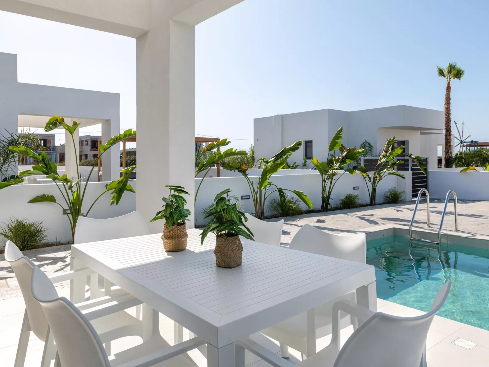 Salzige Luxus-Villa 4-Dehors