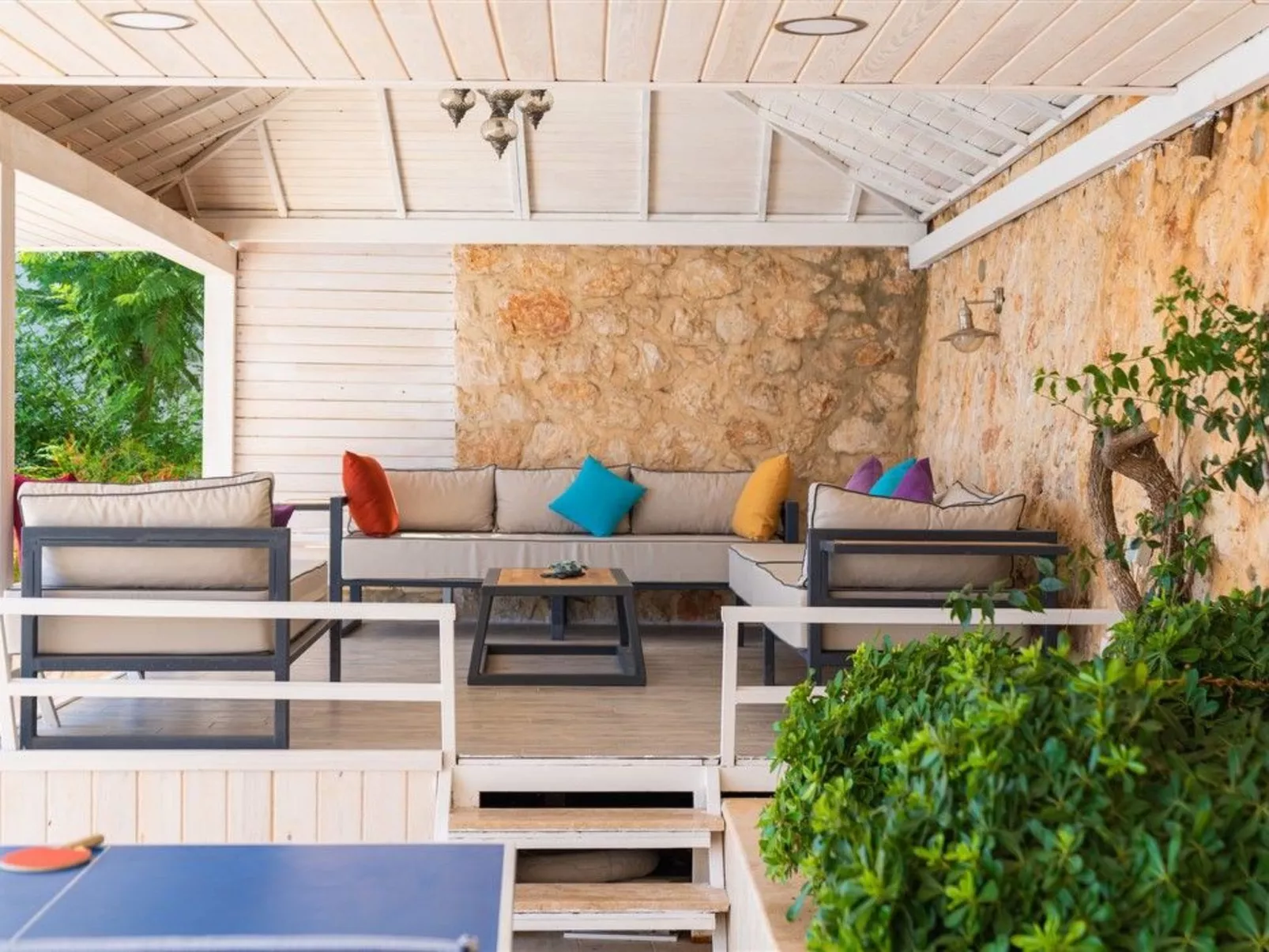 Villa Blueline mit Pool und Meerblick, im Zentrum-Inside