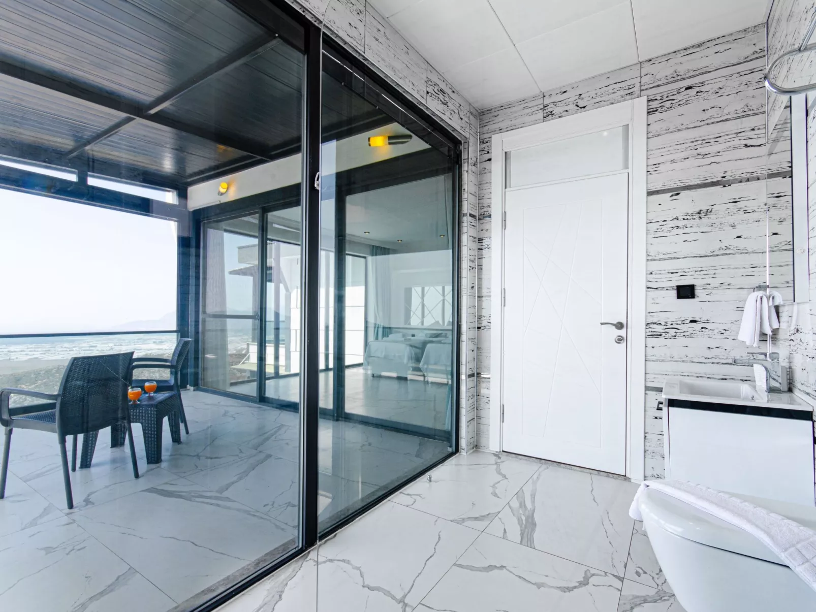 Moderne Villa-Inside