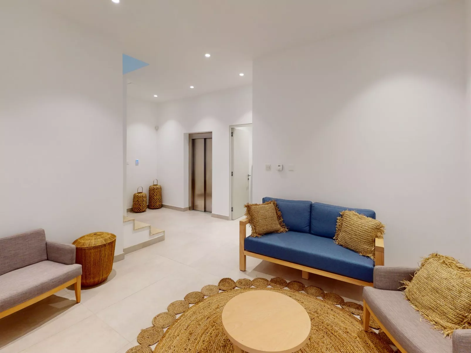 Periyiali Resort - Seitlicher Meerblick Villa Erato - 19-Drinnen