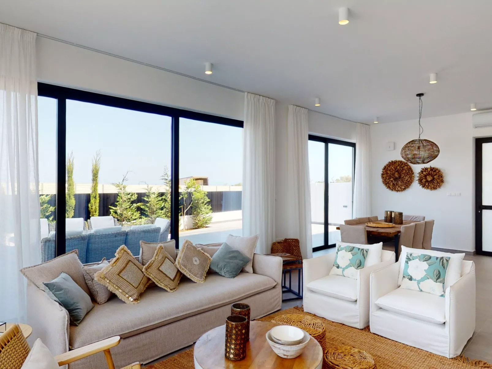 Periyiali resort - Seitlicher Meerblick Ismene - 39-Drinnen