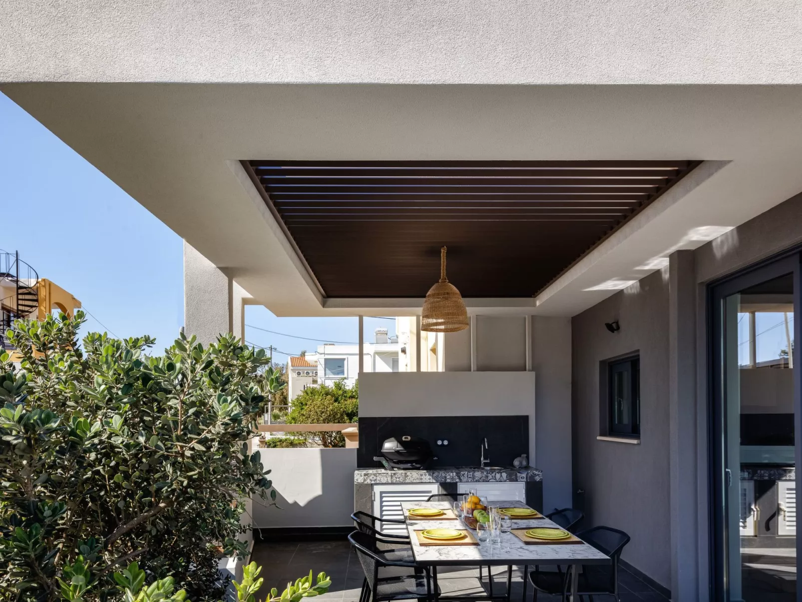 VillAgioi I - Privater Pool und 450m zum Sandstrand-Dedans