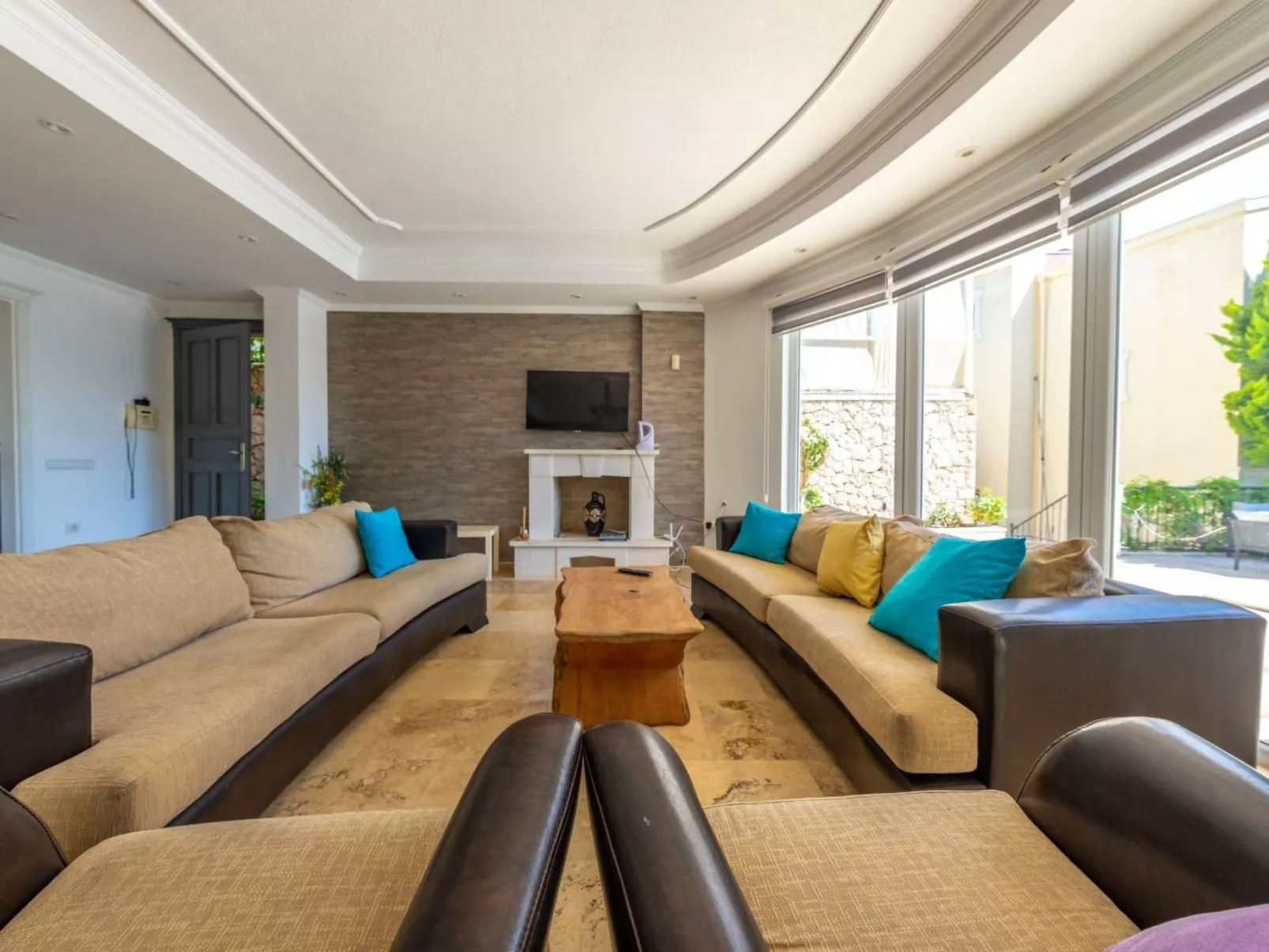 Steinhaus Villa direkt im Zentrum von Kalkan-Dedans