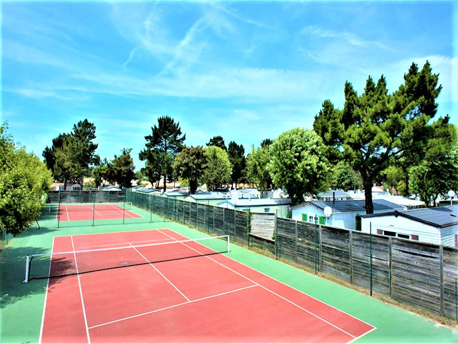 Mobilheime 3 Zimmer-Draußen