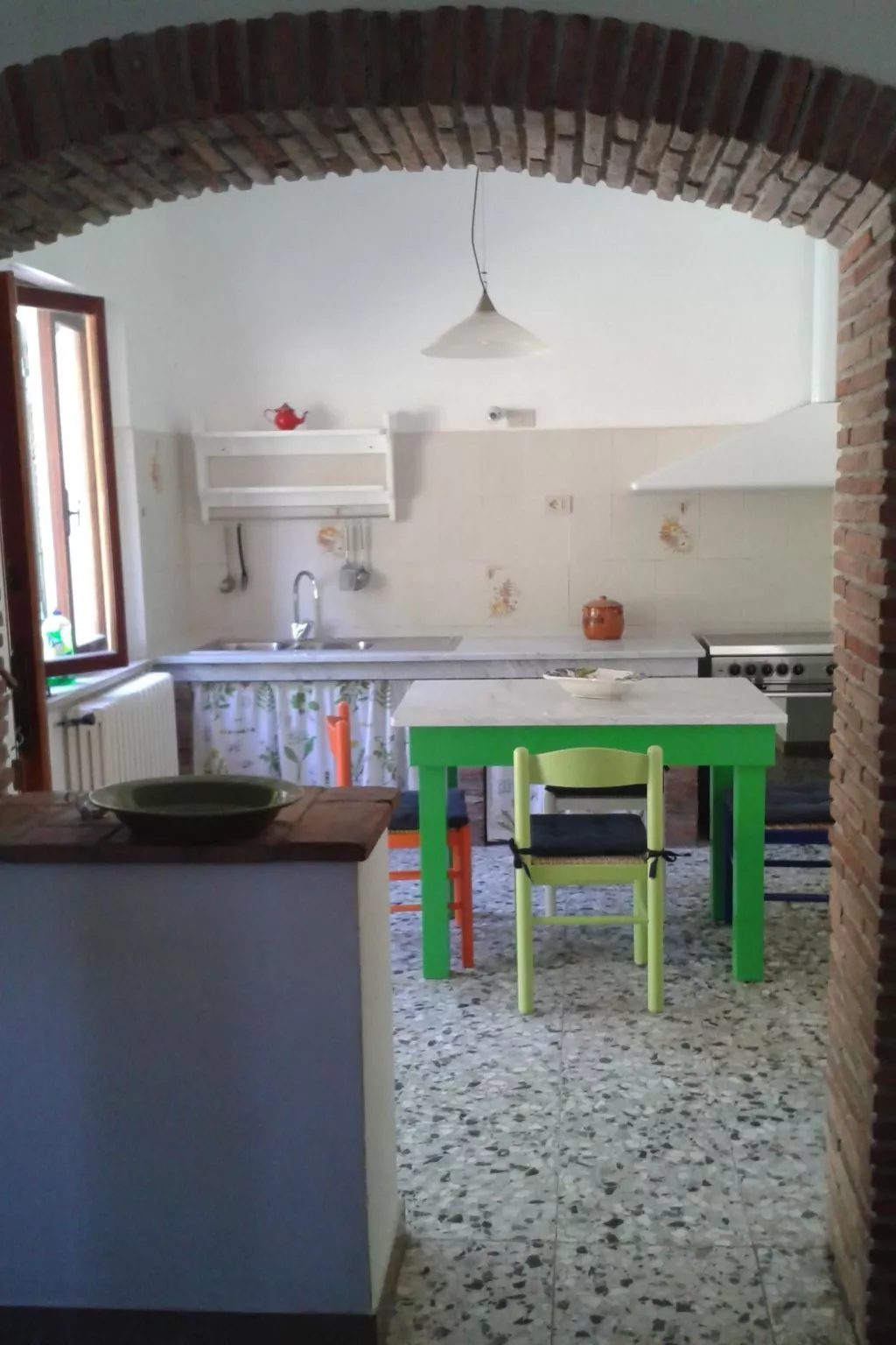 Wohnung 'Rose' mit Terrasse-Drinnen