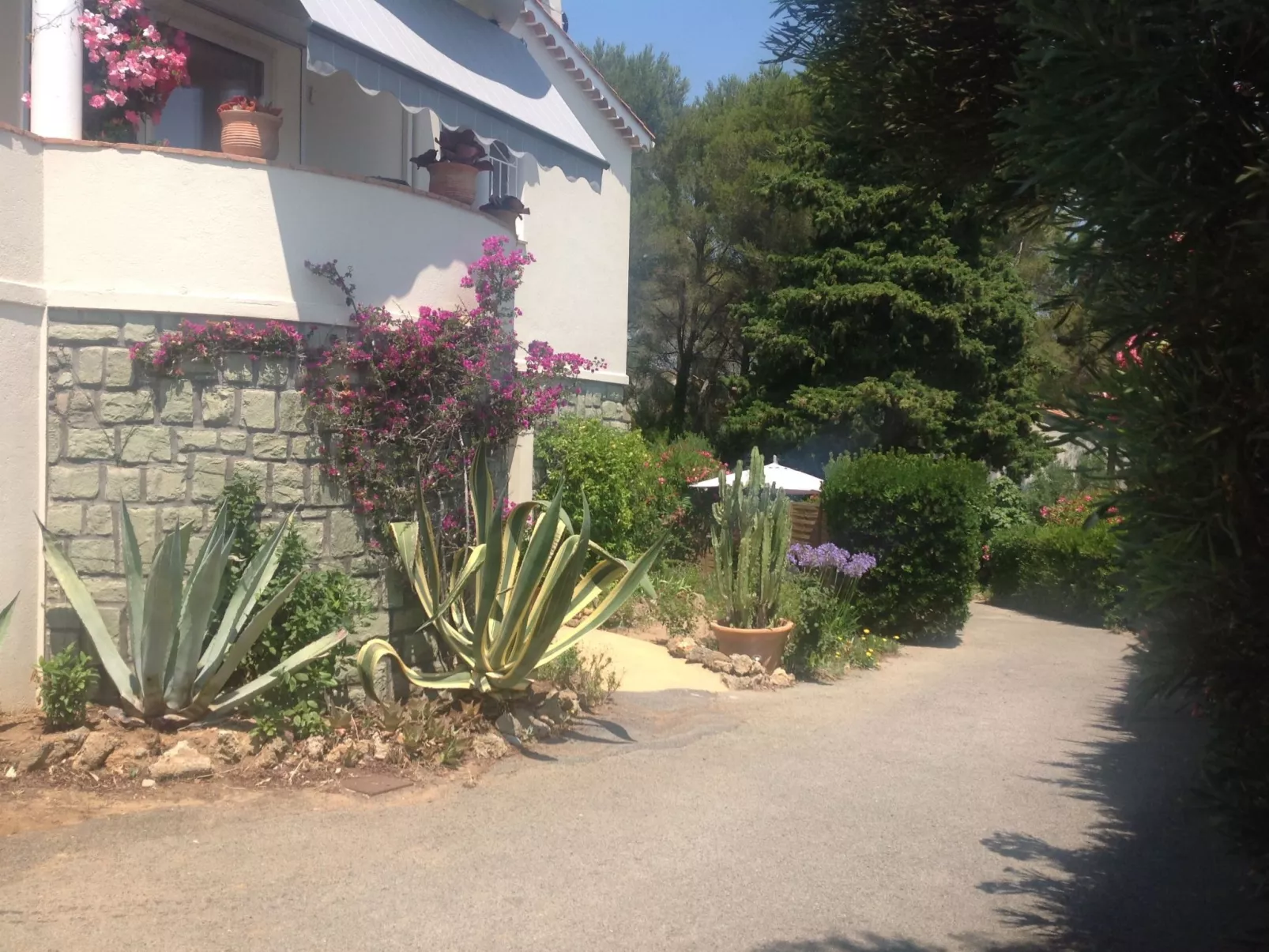 Erdgeschoss der Villa du Pébrier Côte d'Azur Saint Aygulf-Dehors