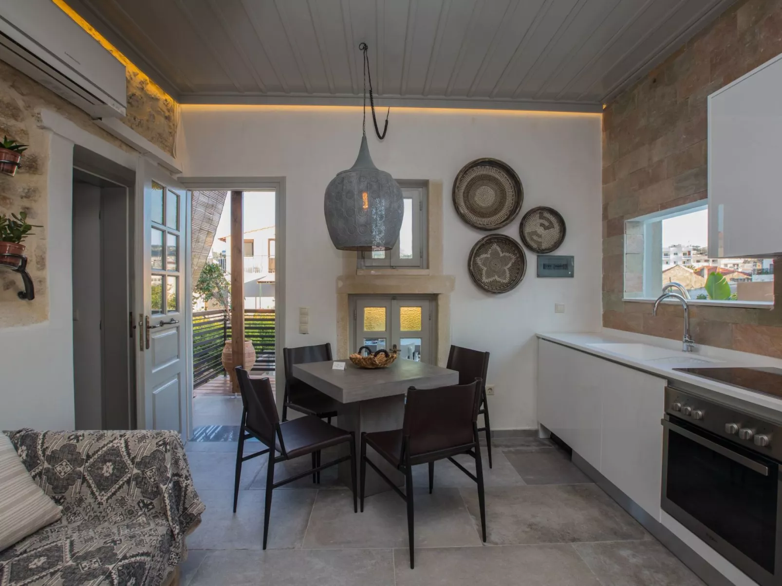 Mit Privatpool für 4 Personen ca. 85 m&sup2; in Rethymnon, Kreta (Nordküste Kre-Dedans