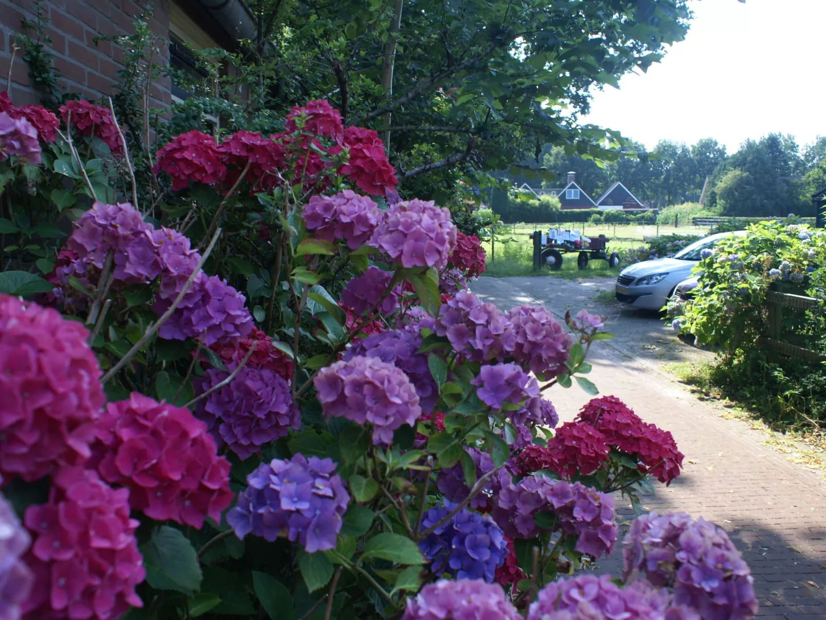 Geschmackvoll eingerichtetes Bauernhaus aus dem 19.-Dehors