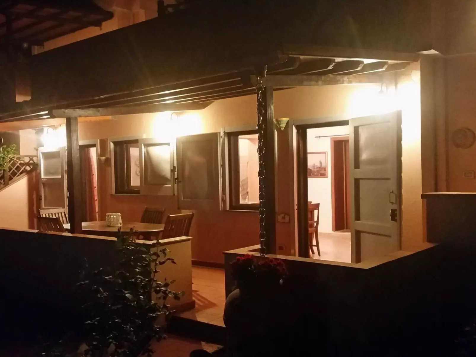 Wohnung 'Eichhörnchen' mit Schwimmbad-Draußen