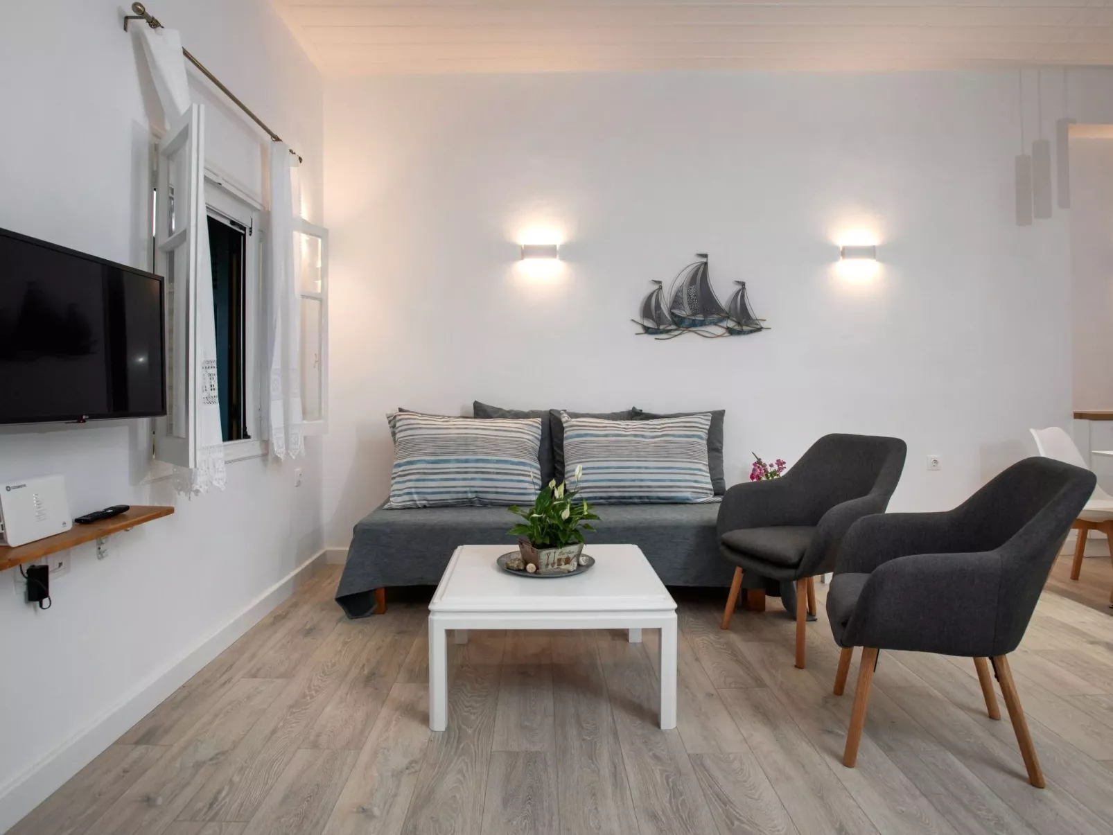 Studio mit atemberaubendem Blick auf das Meer-Inside